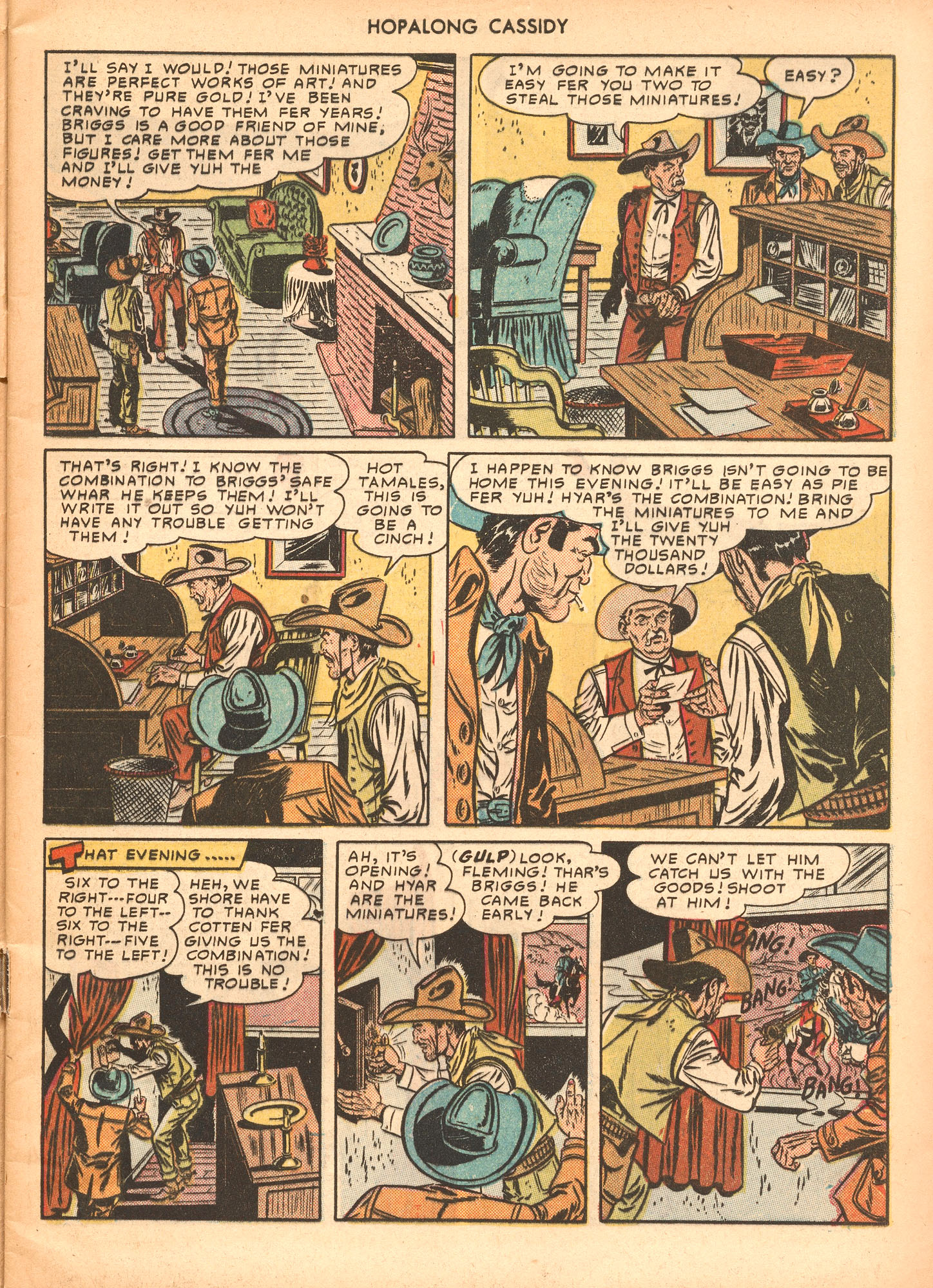 Read online Hopalong Cassidy comic -  Issue #47 - 5