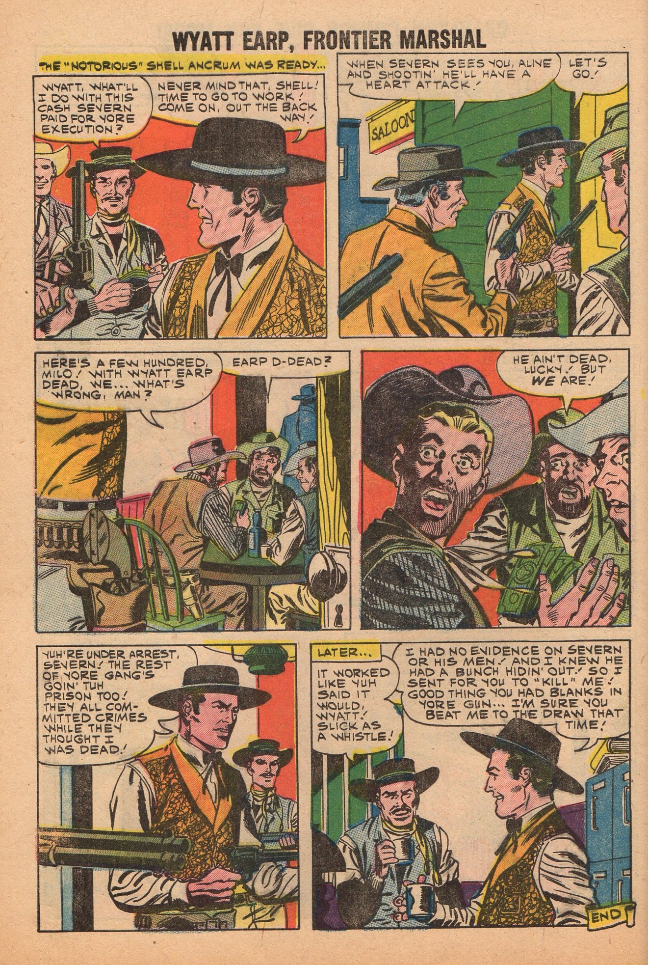 Read online Wyatt Earp Frontier Marshal comic -  Issue #31 - 8