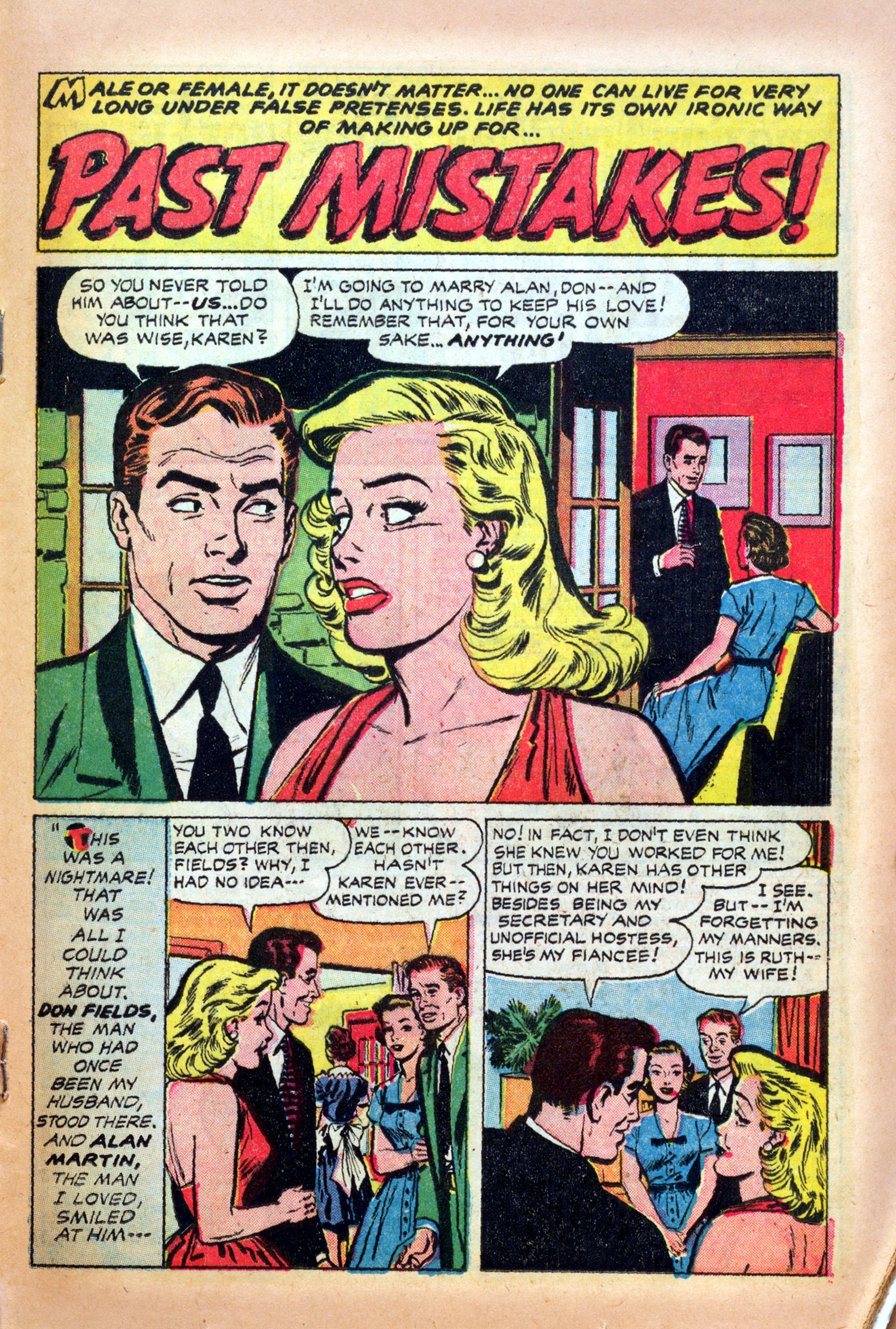 Read online Young Love (1949) comic -  Issue #12 - 25
