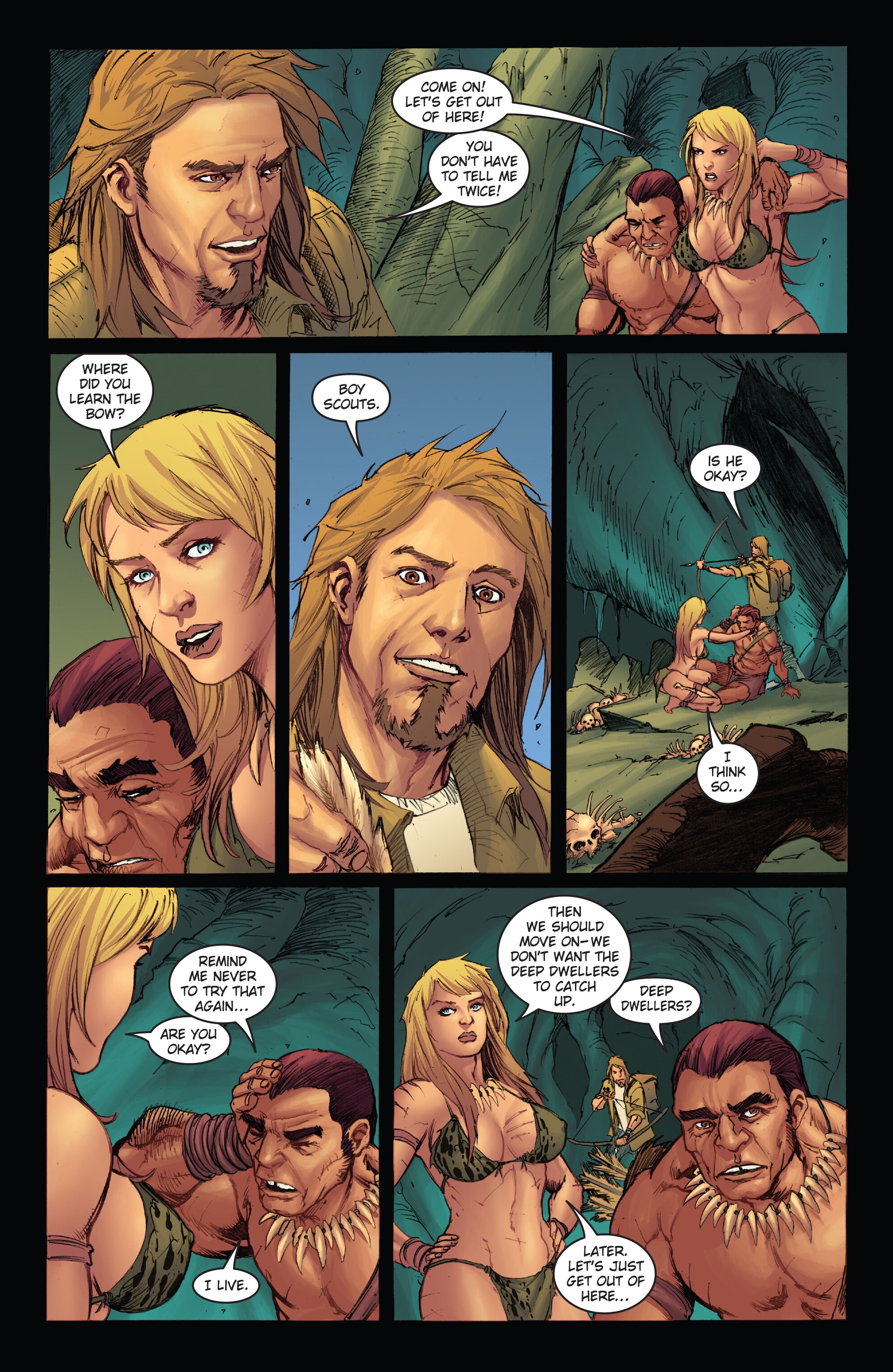 Read online Frank Cho's Jungle Girl: The Complete Omnibus comic -  Issue # TPB (Part 2) - 20