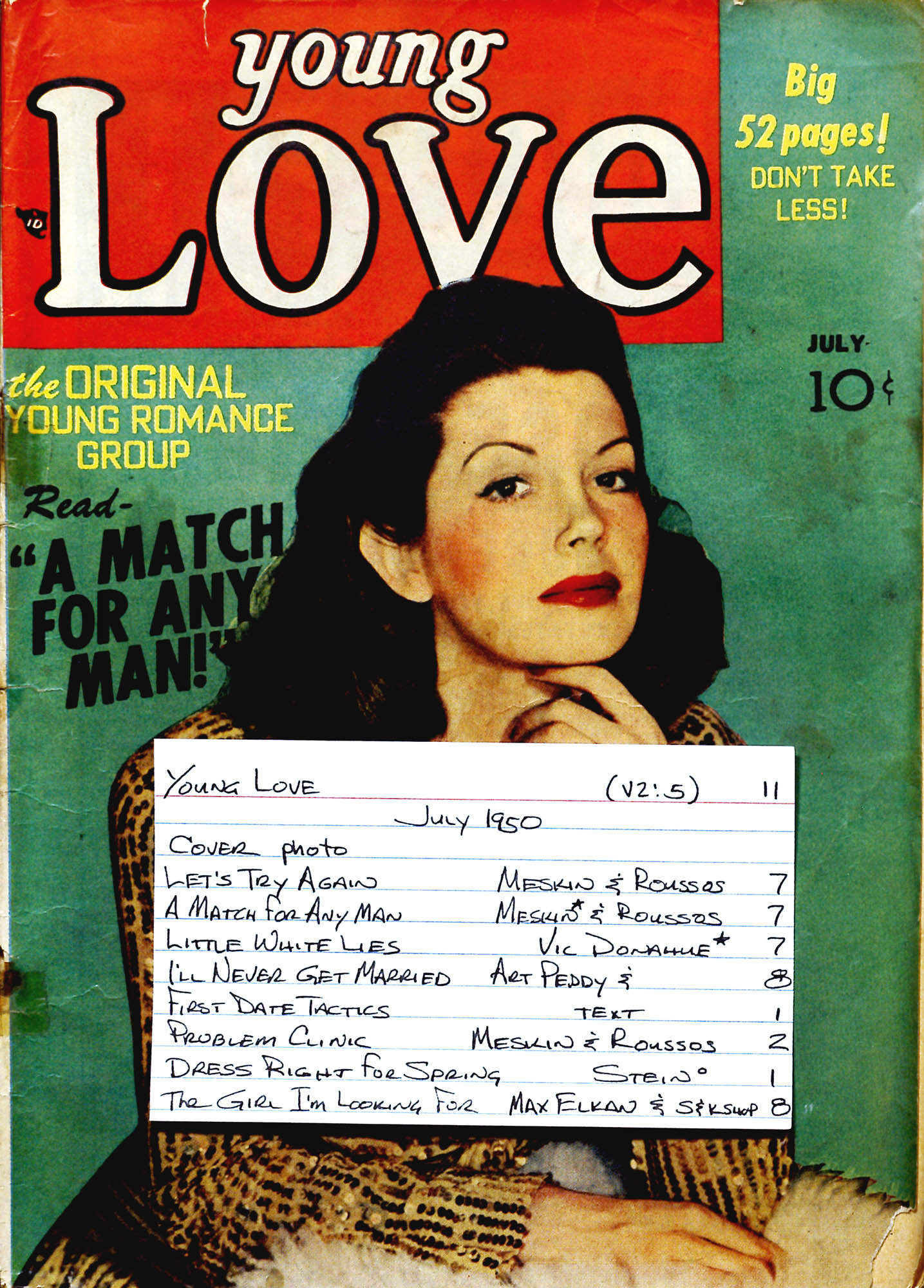 Read online Young Love (1949) comic -  Issue #11 - 53