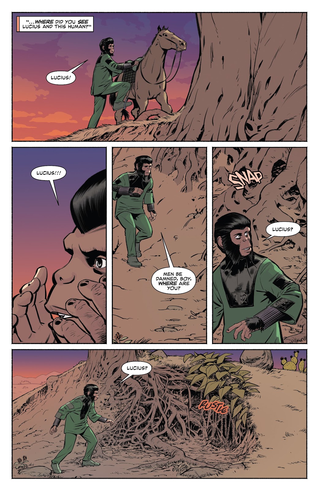 Beware the Planet of the Apes issue 1 - Page 12