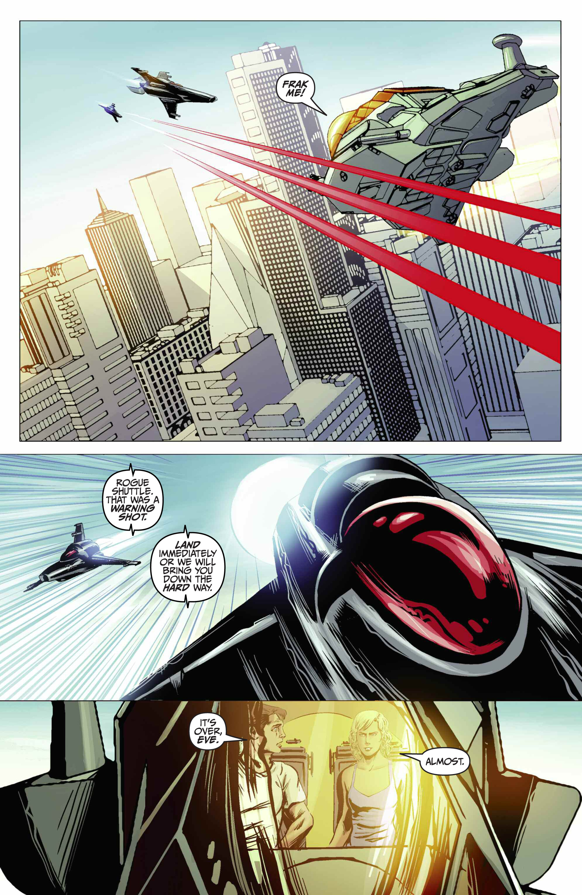Read online (New) Battlestar Galactica: Six comic -  Issue #4 - 19