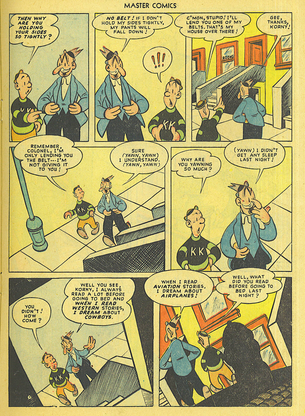 Read online Master Comics comic -  Issue #109 - 20