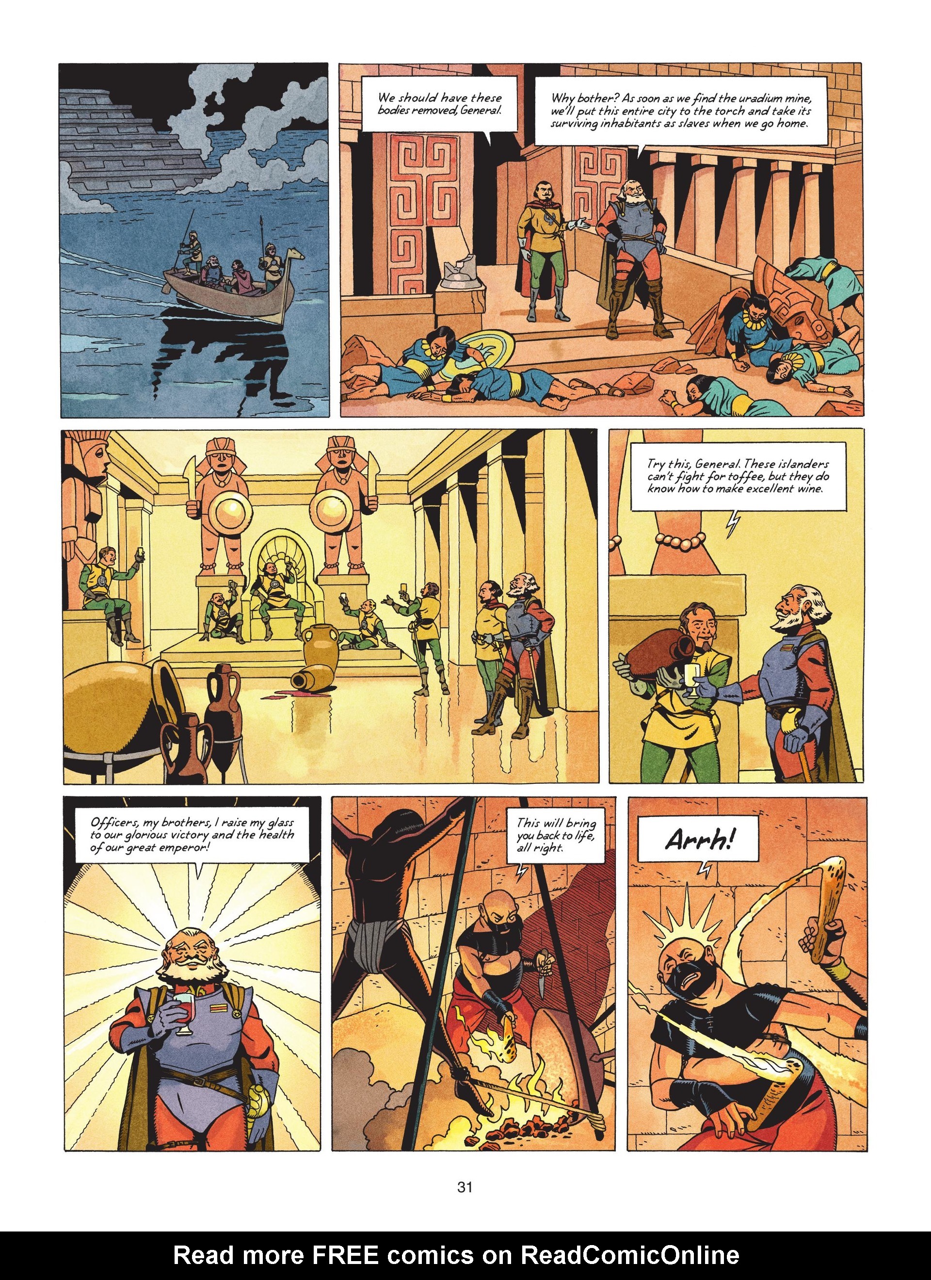 Read online Before Blake & Mortimer comic -  Issue #2 - 32