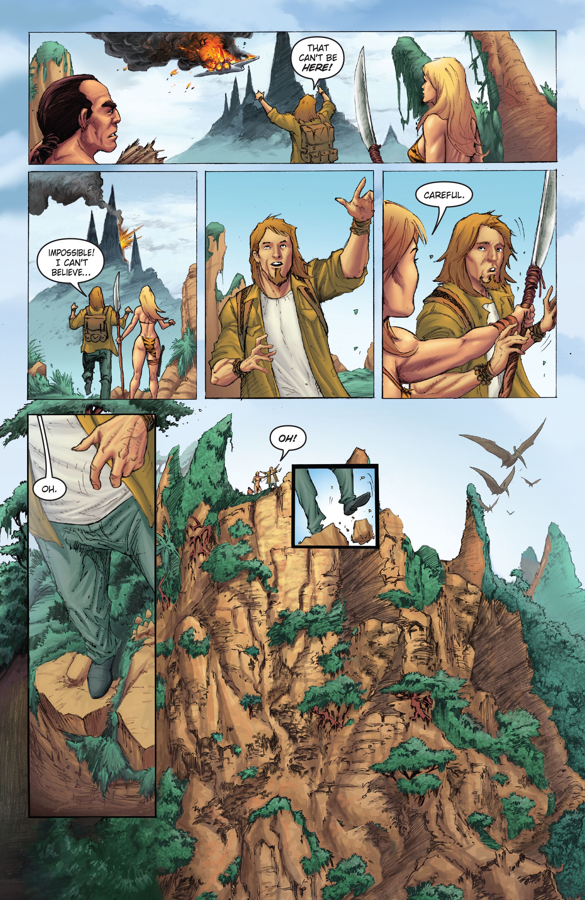 Read online Frank Cho's Jungle Girl: The Complete Omnibus comic -  Issue # TPB (Part 2) - 38