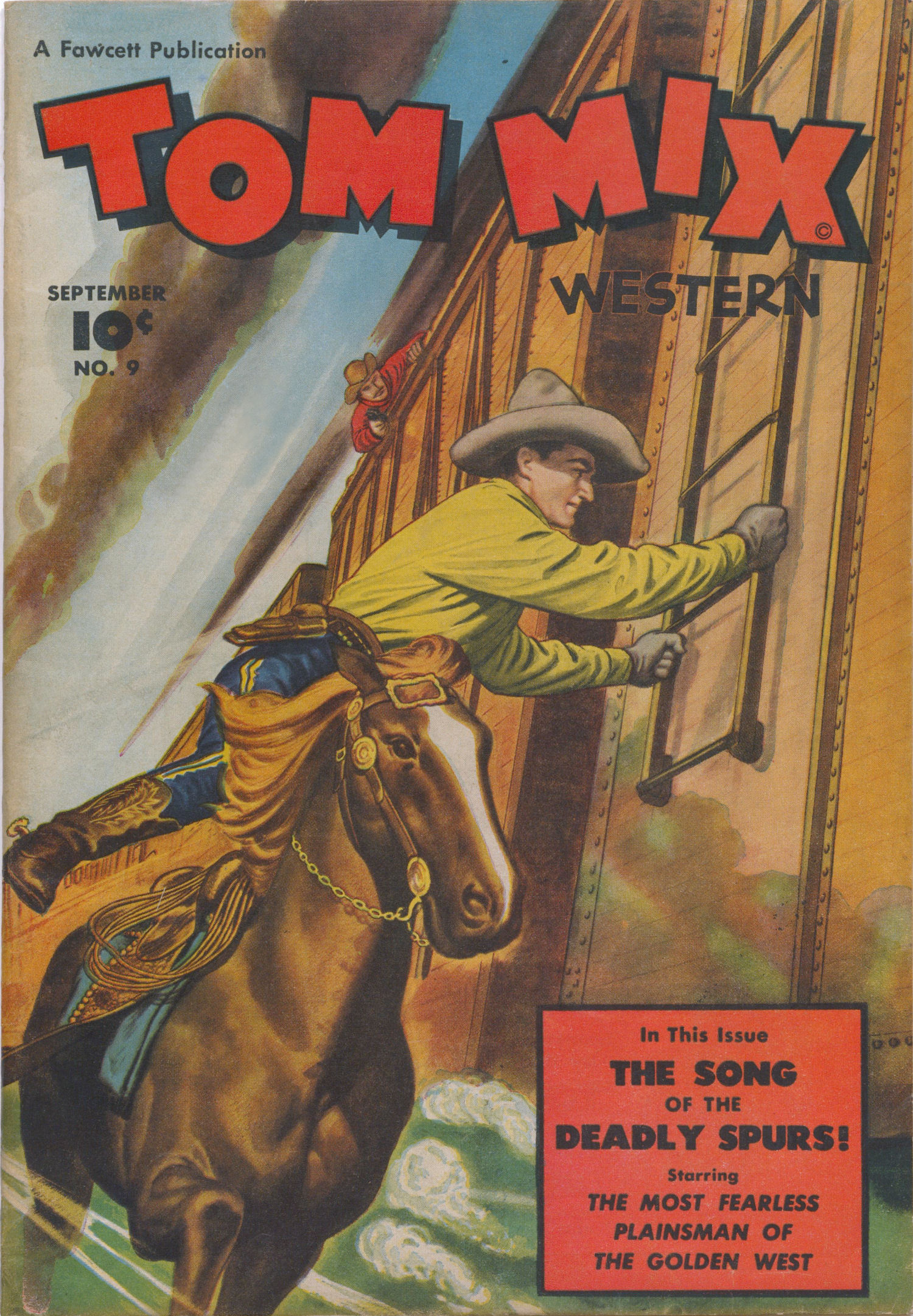 Read online Tom Mix Western (1948) comic -  Issue #9 - 1