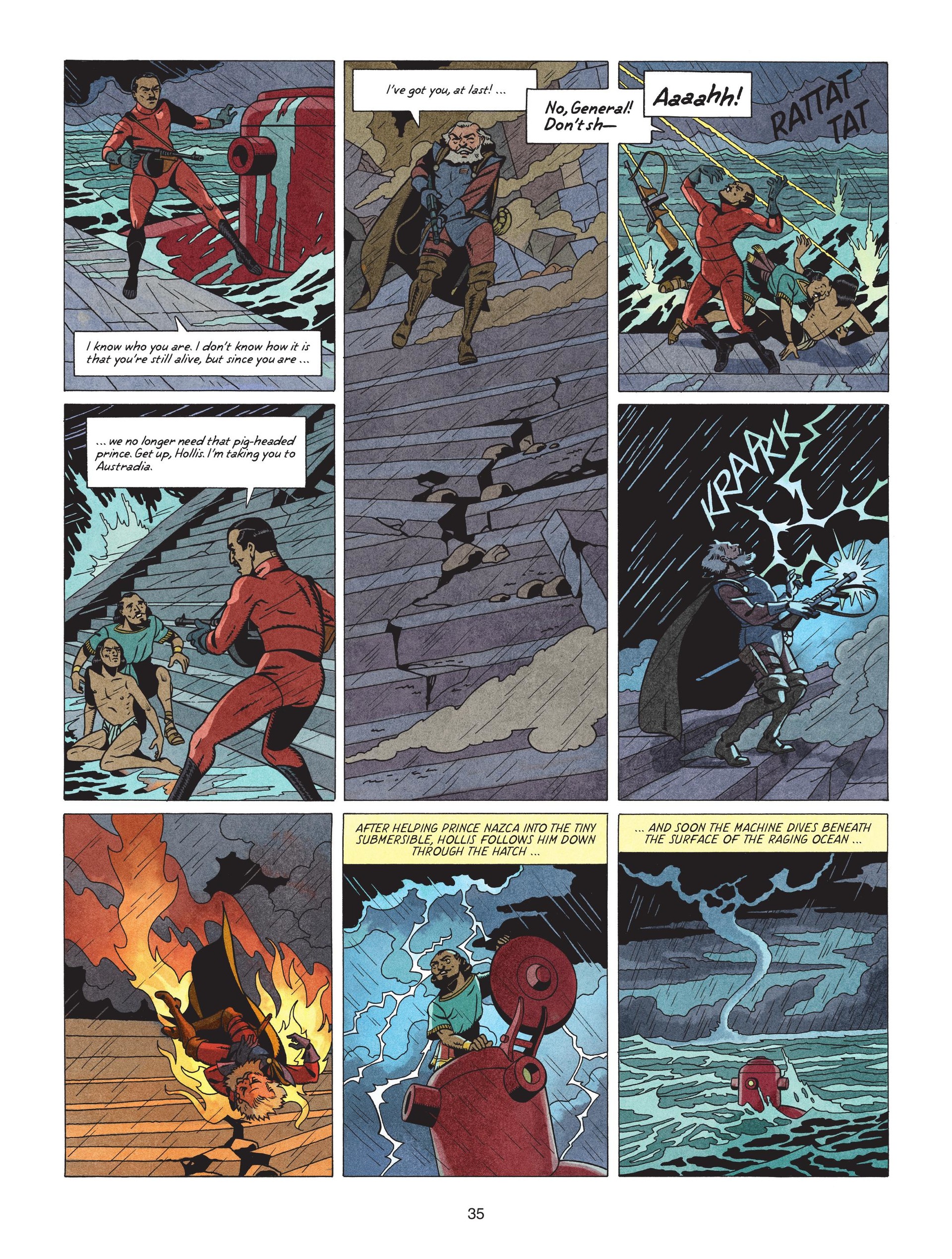 Read online Before Blake & Mortimer comic -  Issue #2 - 36