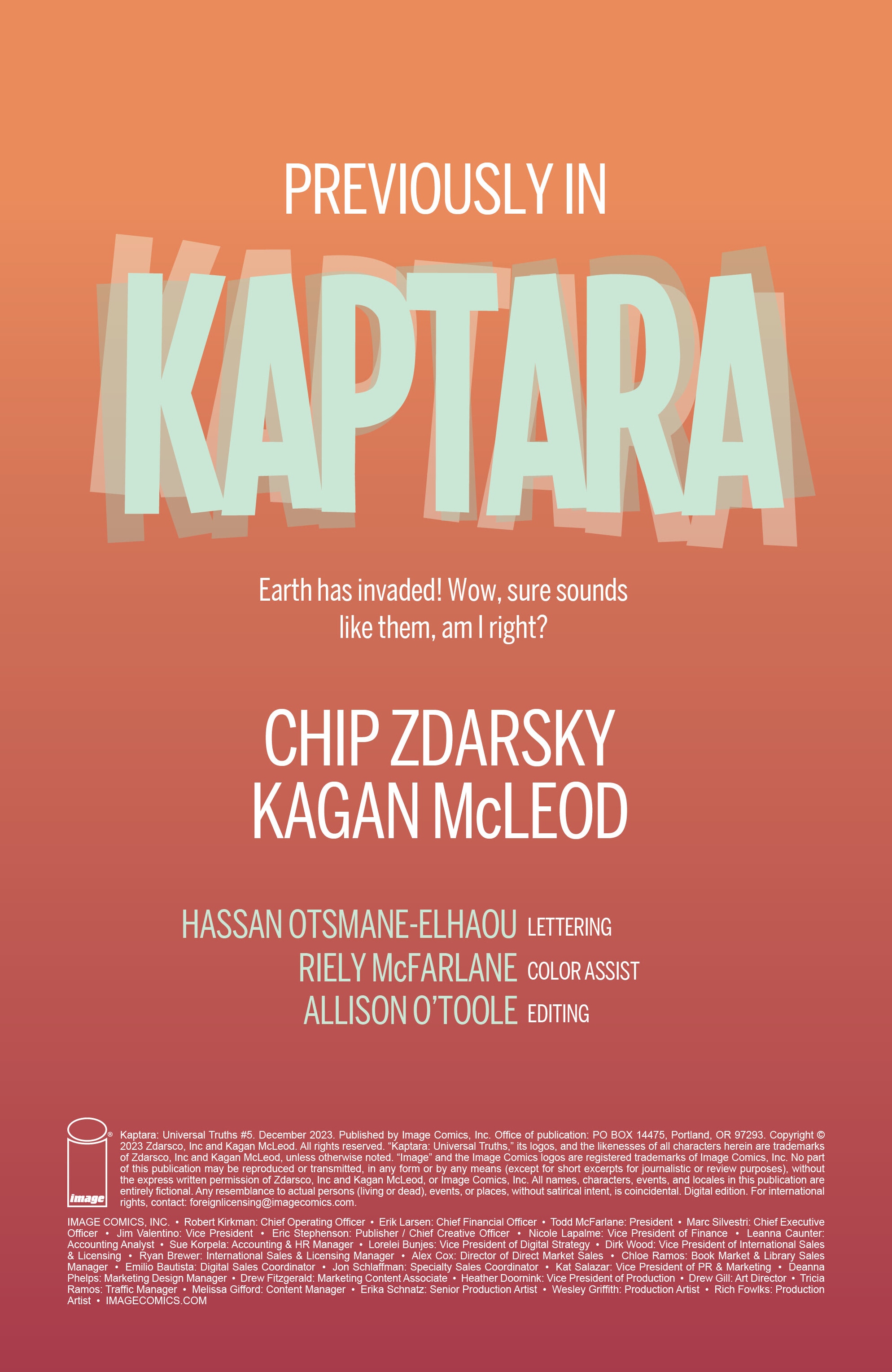 Read online Kaptara: Universal Truths comic -  Issue #5 - 2