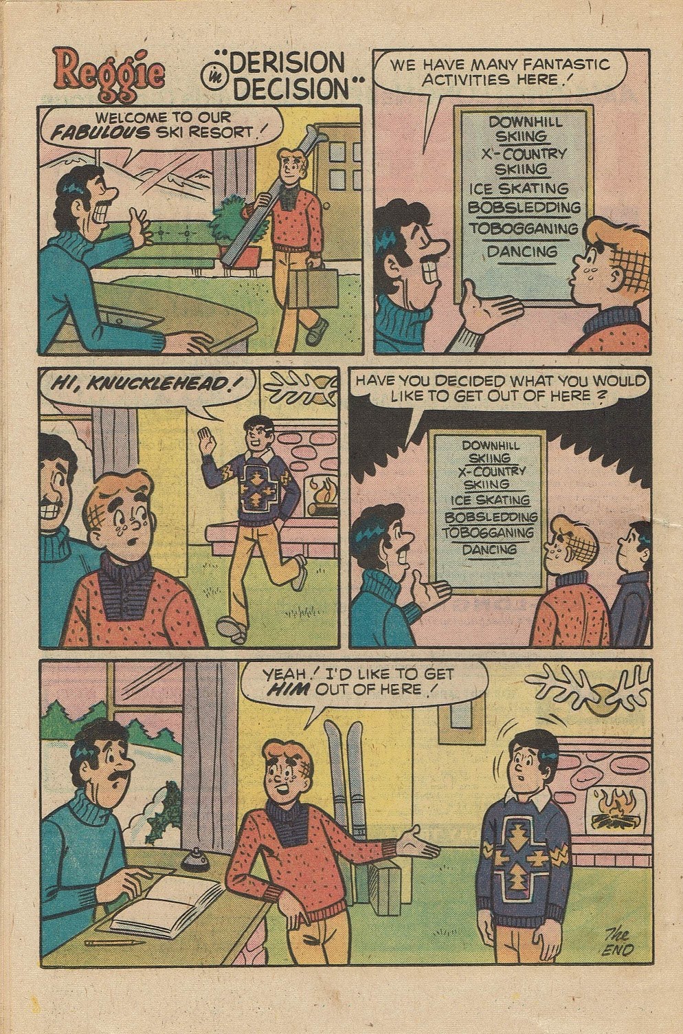 Read online Reggie's Wise Guy Jokes comic -  Issue #41 - 20