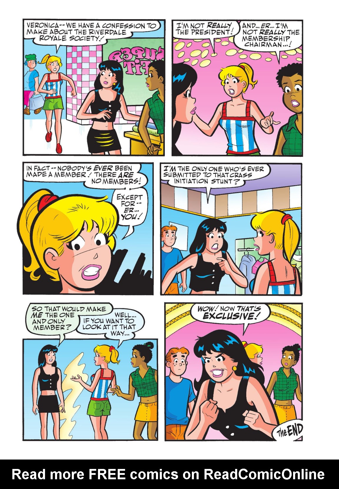 Read online World of Betty & Veronica Digest comic -  Issue #26 - 122