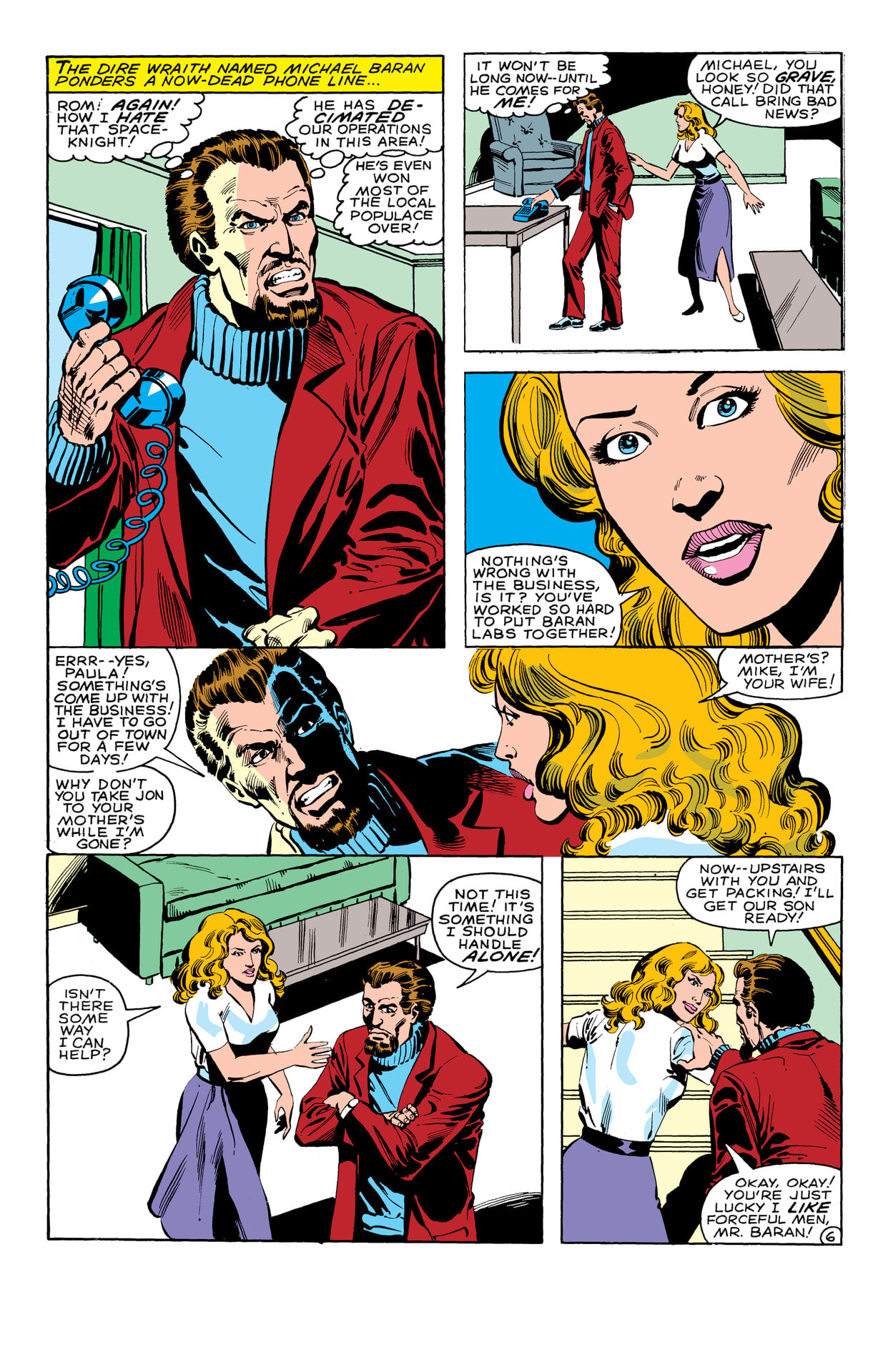Read online Rom: The Original Marvel Years Omnibus comic -  Issue # TPB (Part 6) - 79