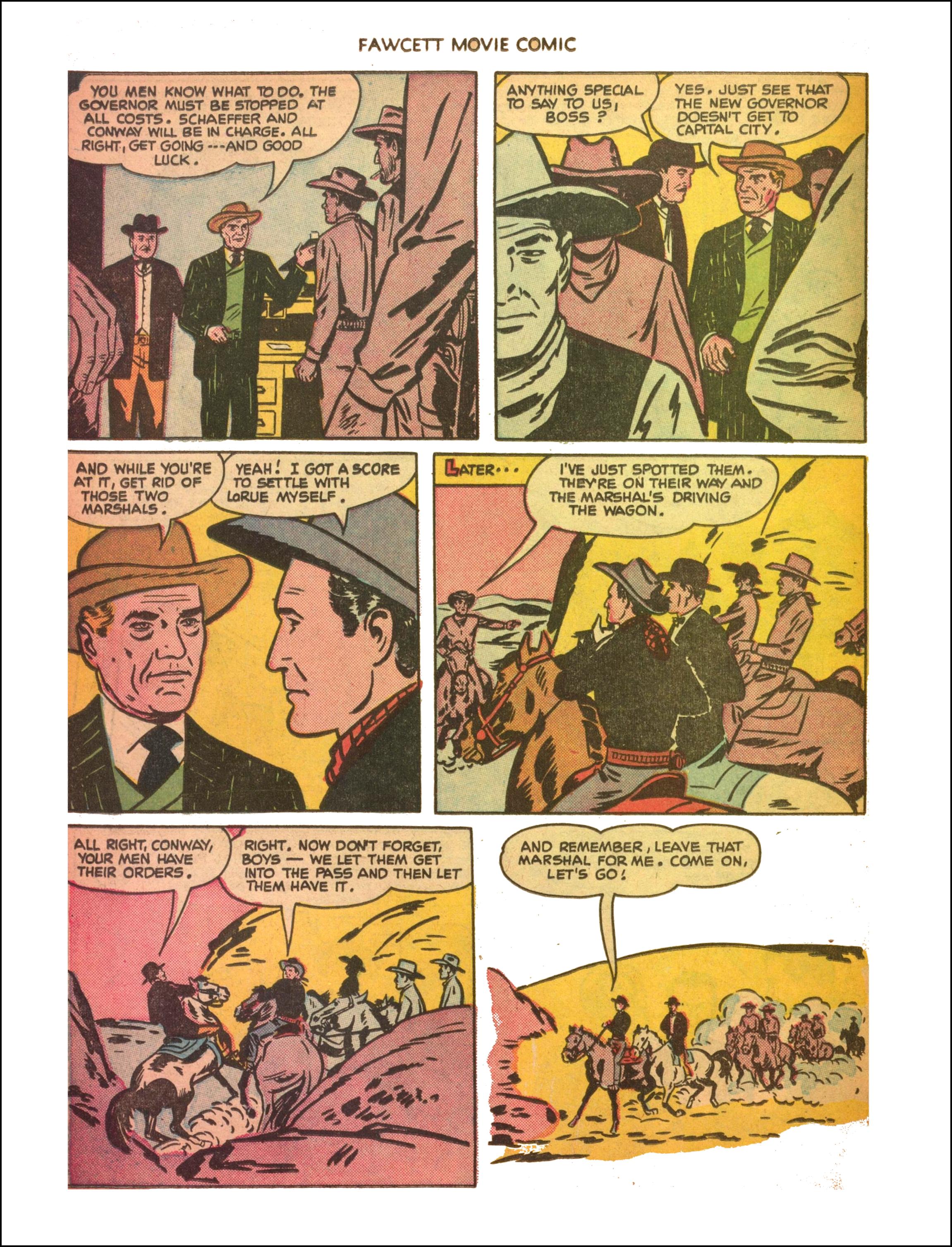 Read online Fawcett Movie Comic comic -  Issue #11 - 25