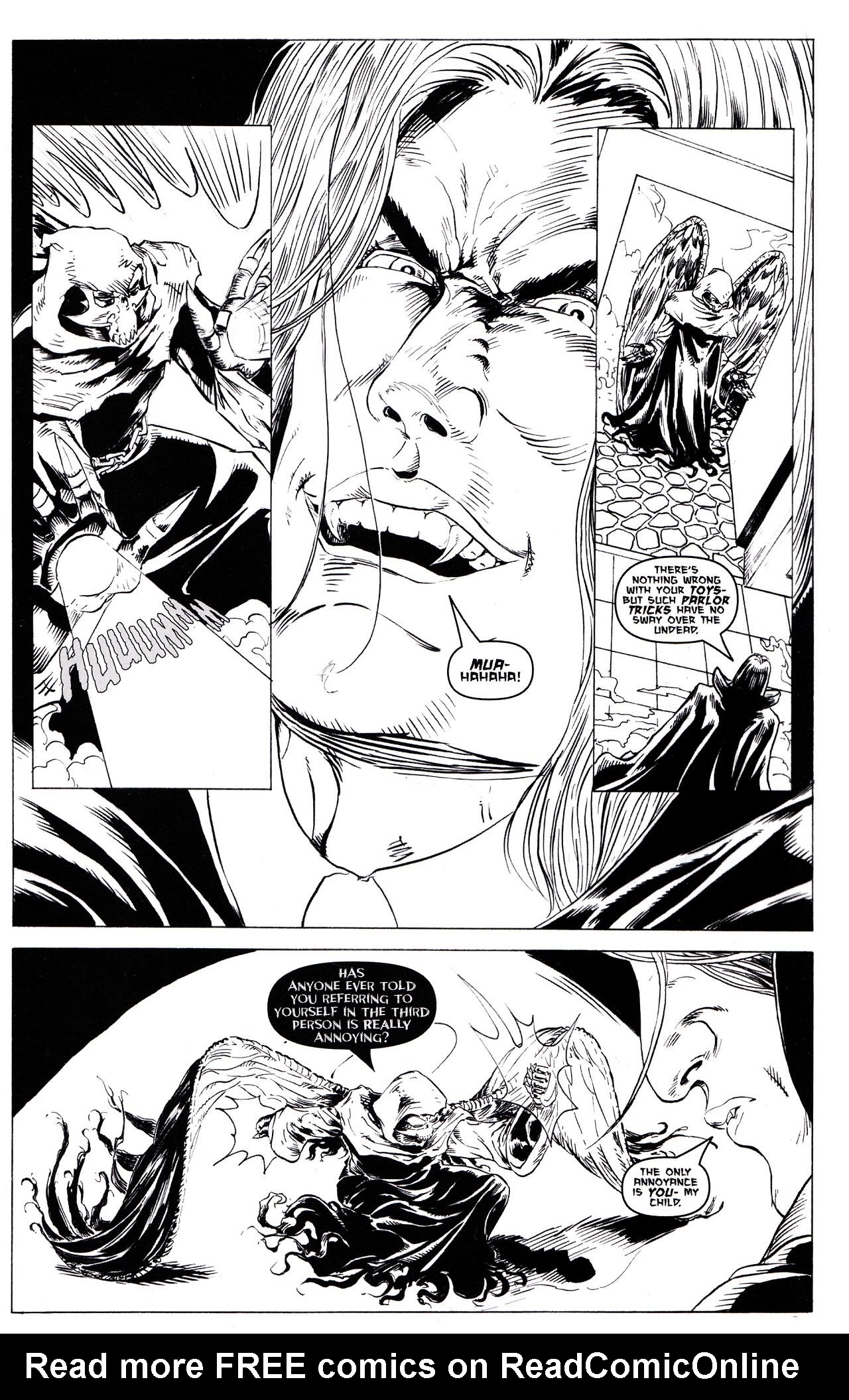 Read online Return of the Monsters: Black Bat & Death Angel vs Dracula comic -  Issue # Full - 13