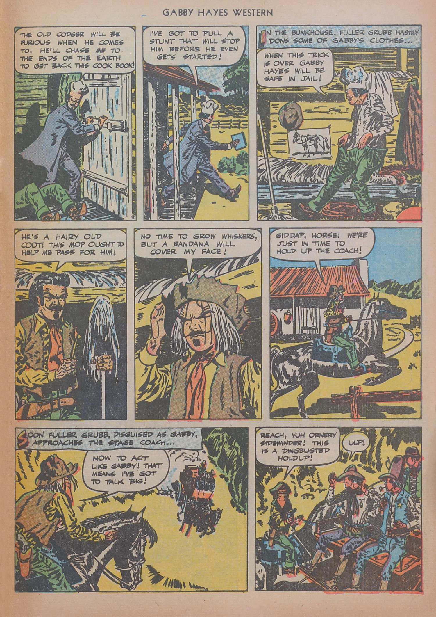 Read online Gabby Hayes Western comic -  Issue #14 - 29
