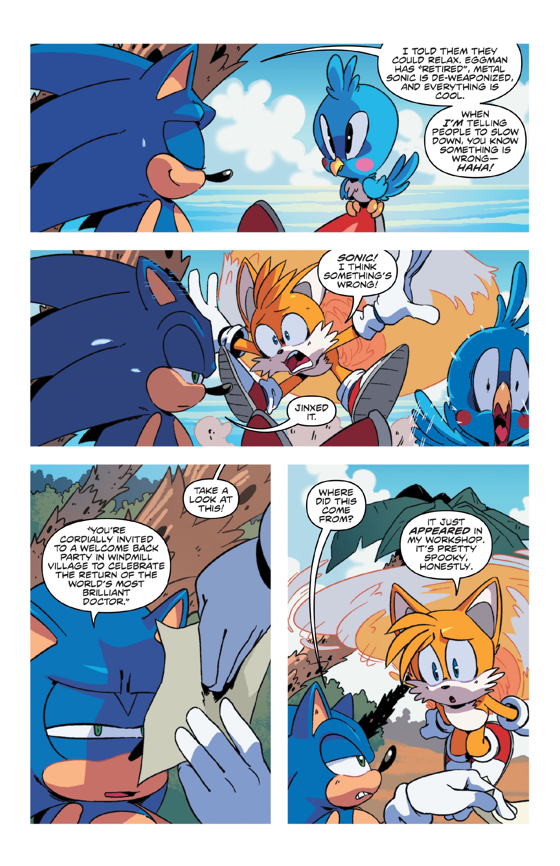 Read online Sonic the Hedgehog: Sonic & Tails: Best Buds Forever comic -  Issue # TPB - 29