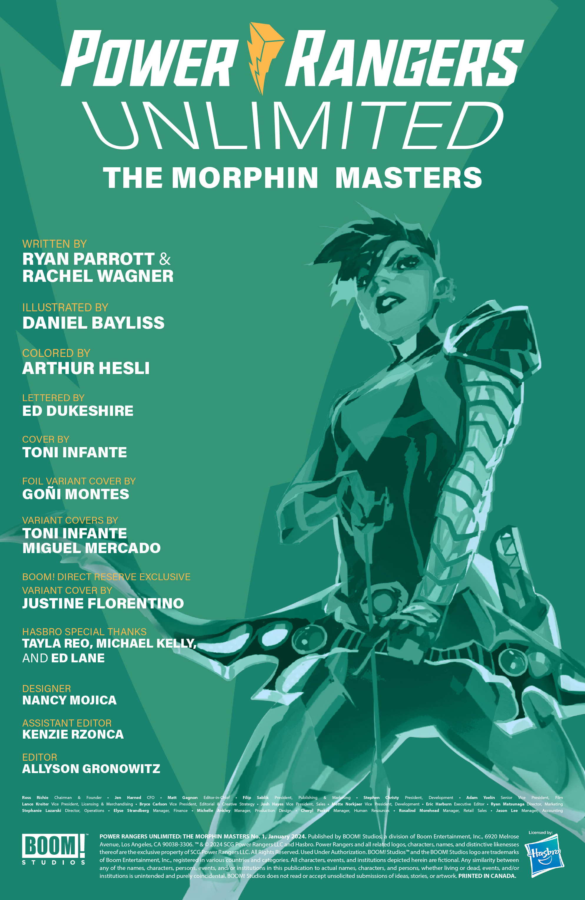Read online Power Rangers Unlimited: The Morphin Masters comic -  Issue # Full - 2