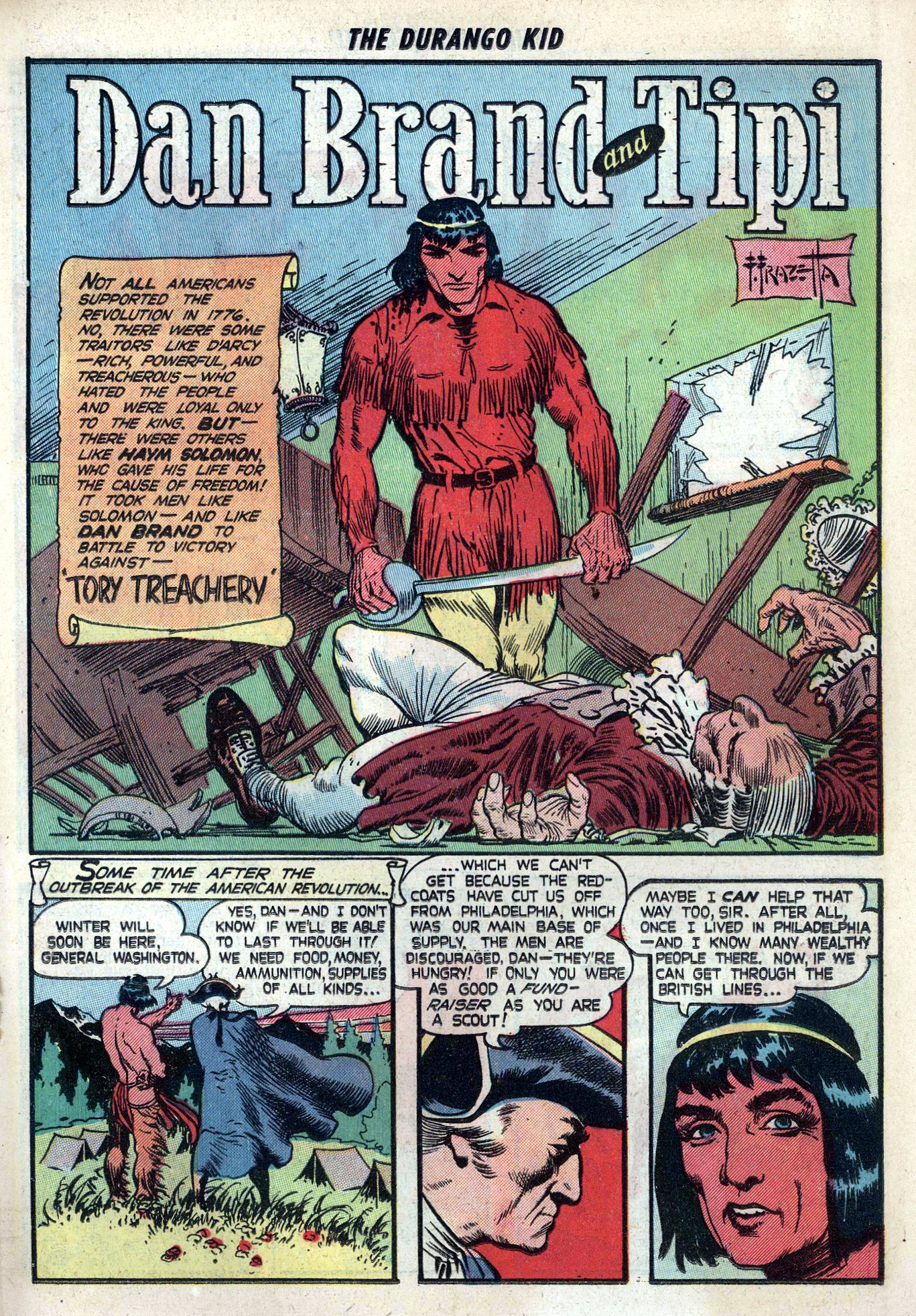 Read online Charles Starrett as The Durango Kid comic -  Issue #9 - 19