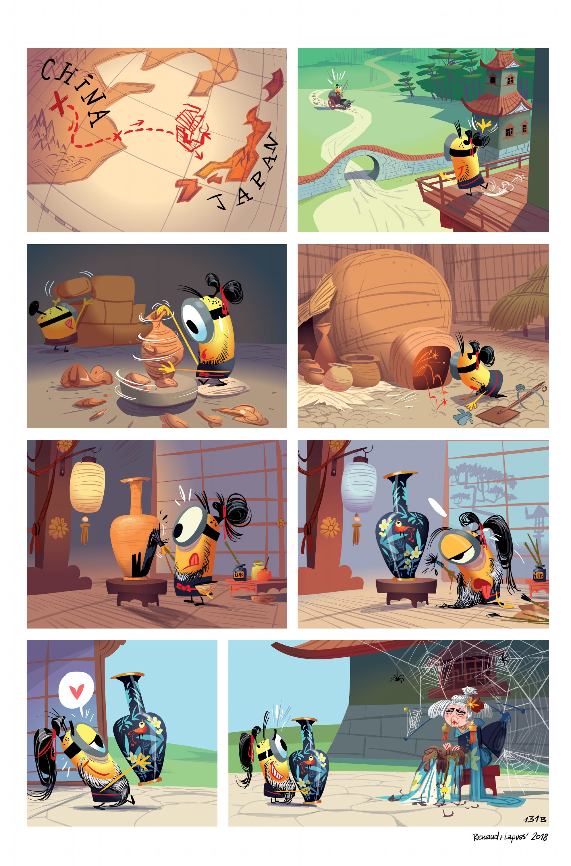 Read online Minions Viva Le Boss! comic -  Issue #1 - 24