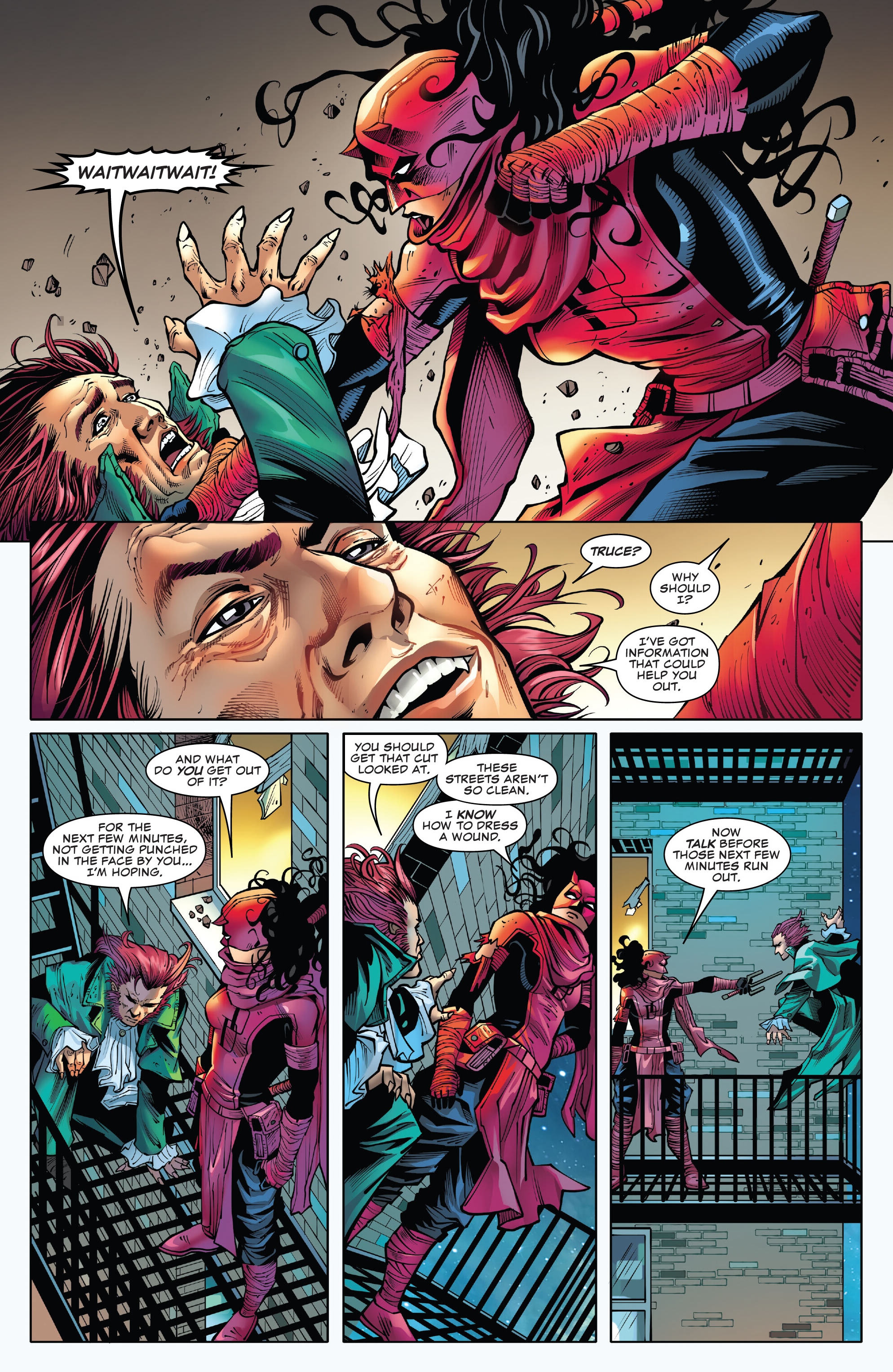 Read online Daredevil: Gang War comic -  Issue #1 - 22