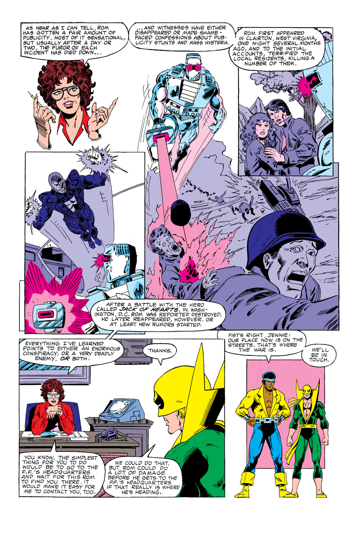 Read online Rom: The Original Marvel Years Omnibus comic -  Issue # TPB (Part 5) - 95