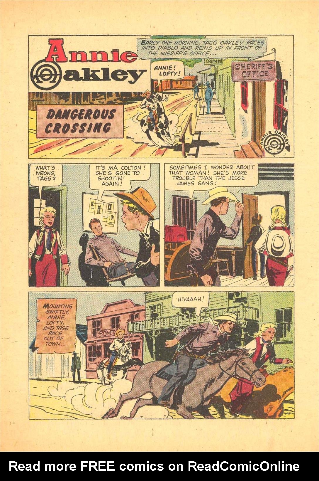 Read online Annie Oakley & Tagg comic -  Issue #18 - 22