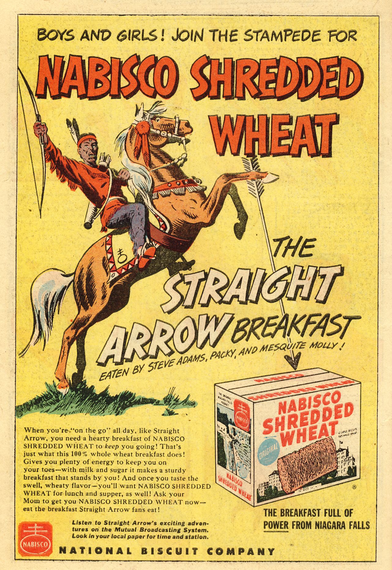 Read online Straight Arrow comic -  Issue #12 - 34