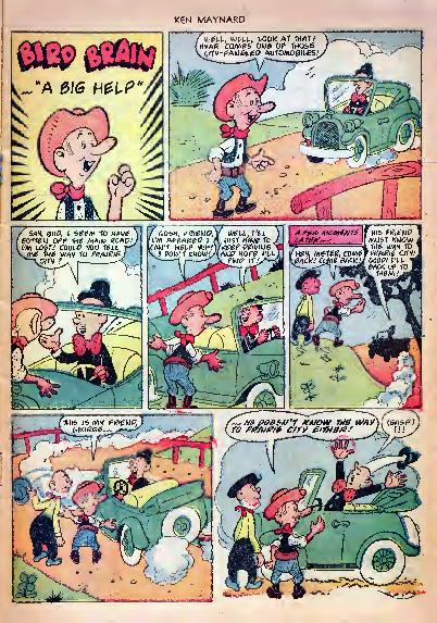 Read online Ken Maynard Western comic -  Issue #7 - 11