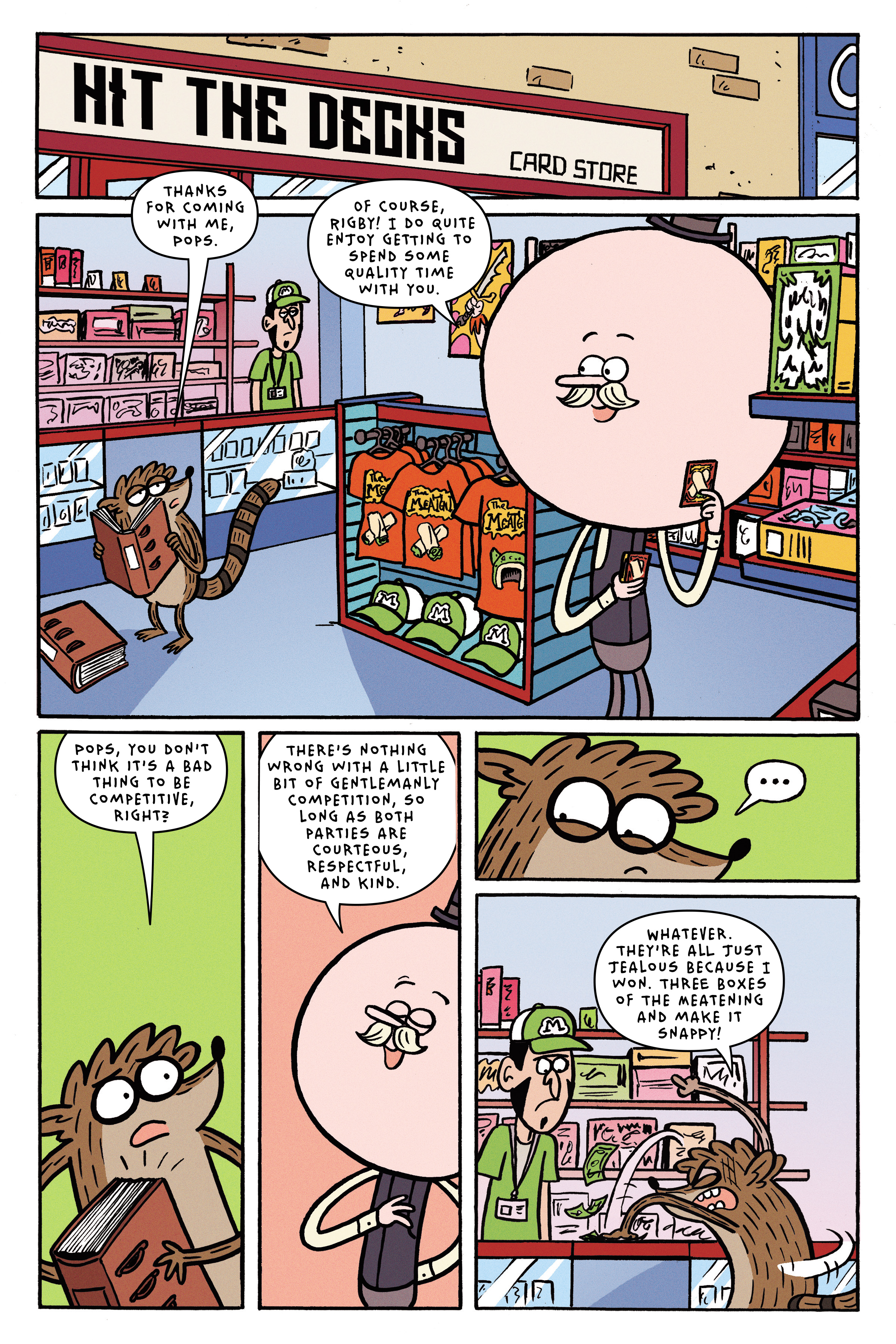 Read online Regular Show: The Meatening comic -  Issue # TPB - 53