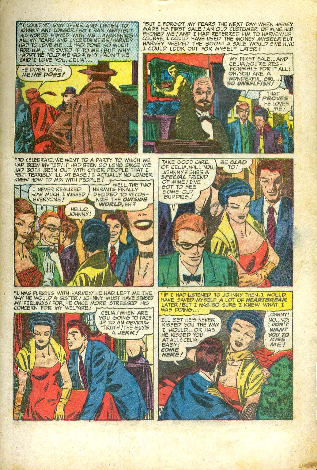 Read online Young Love (1949) comic -  Issue #8 - 17