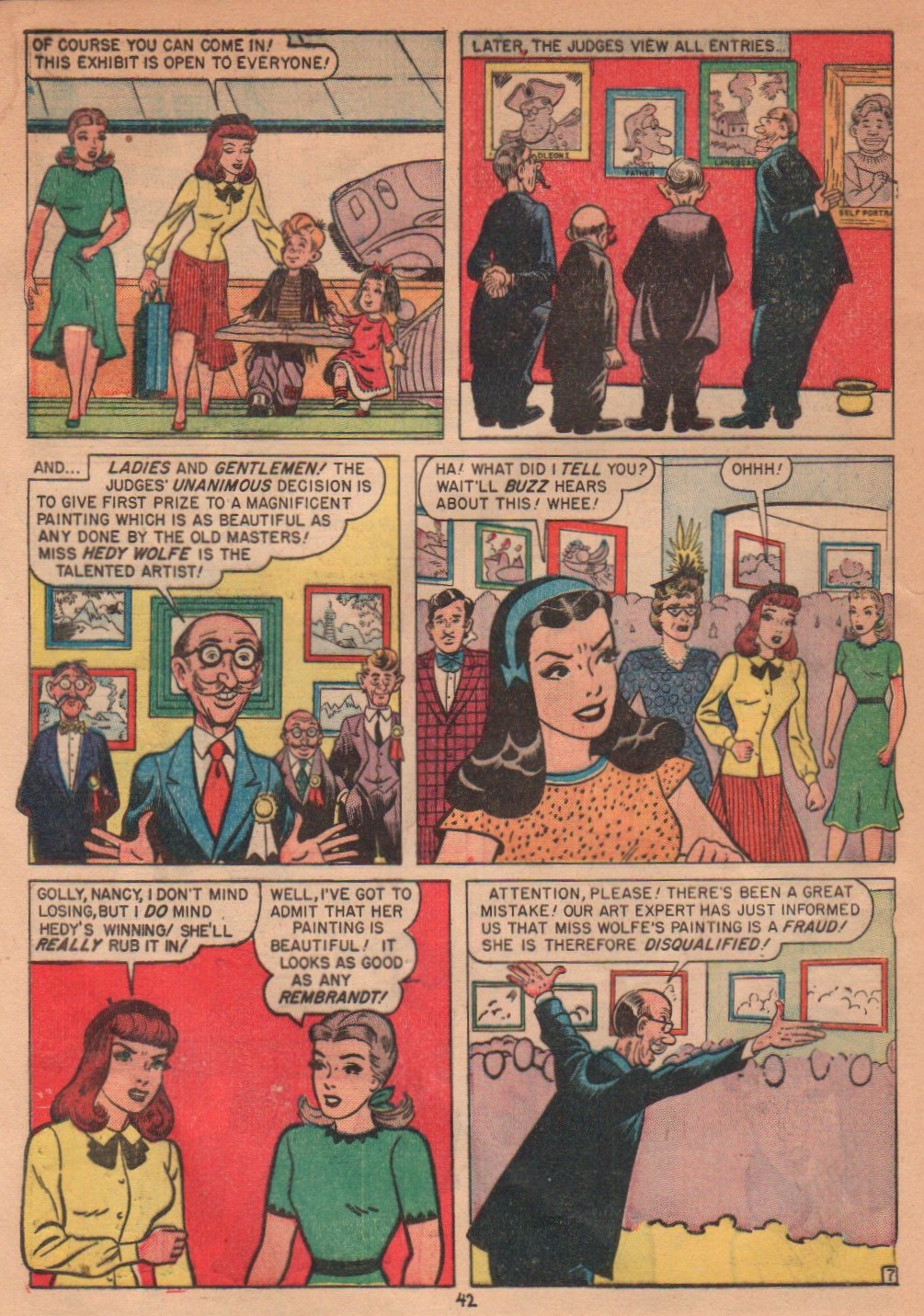 Read online Miss America Magazine comic -  Issue #47 - 38
