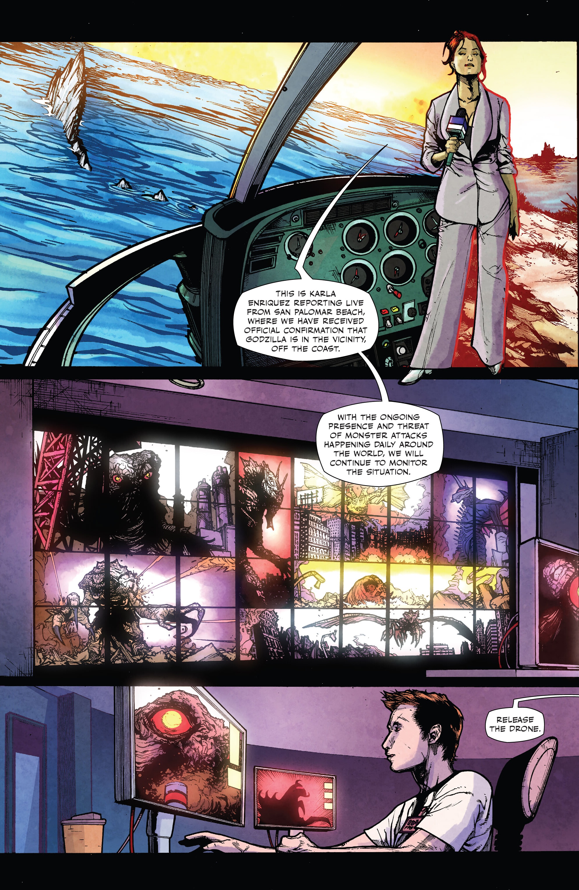 Read online Godzilla Rivals: vs. Mechagodzilla comic -  Issue # Full - 8