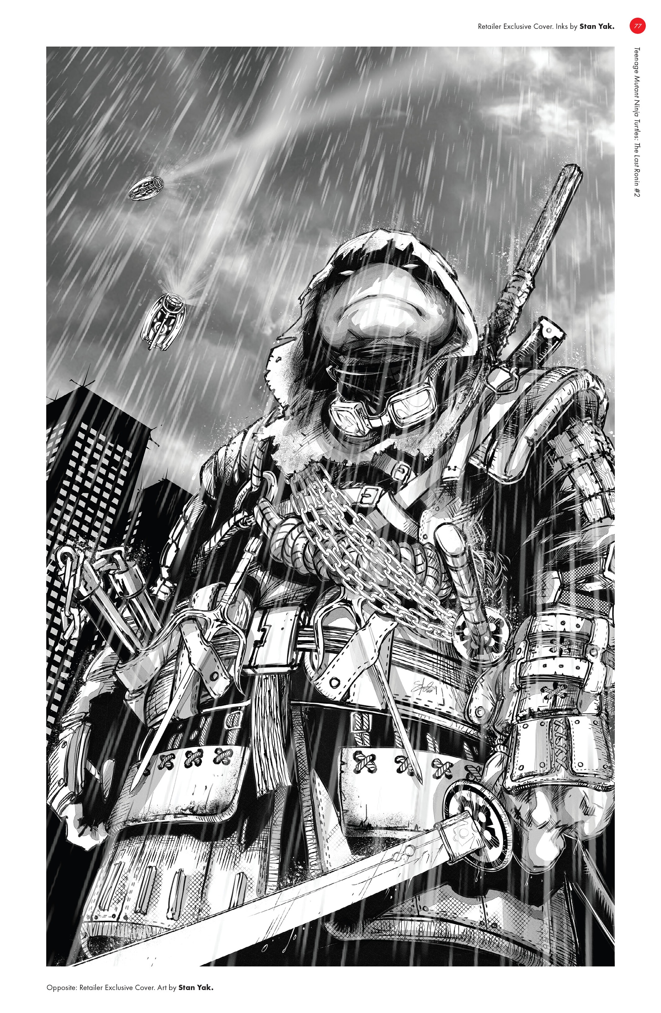 Read online Teenage Mutant Ninja Turtles: The Last Ronin - The Covers comic -  Issue # TPB (Part 1) - 75