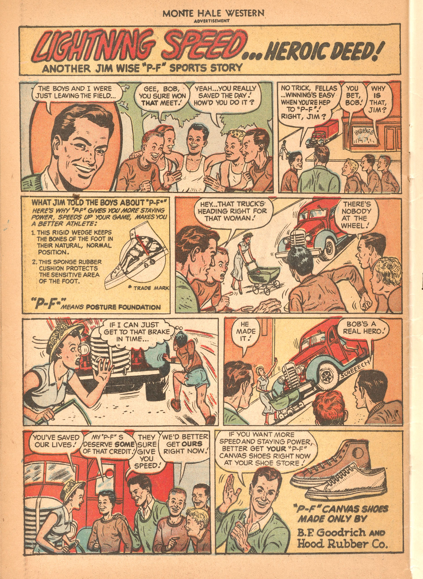 Read online Monte Hale Western comic -  Issue #37 - 34