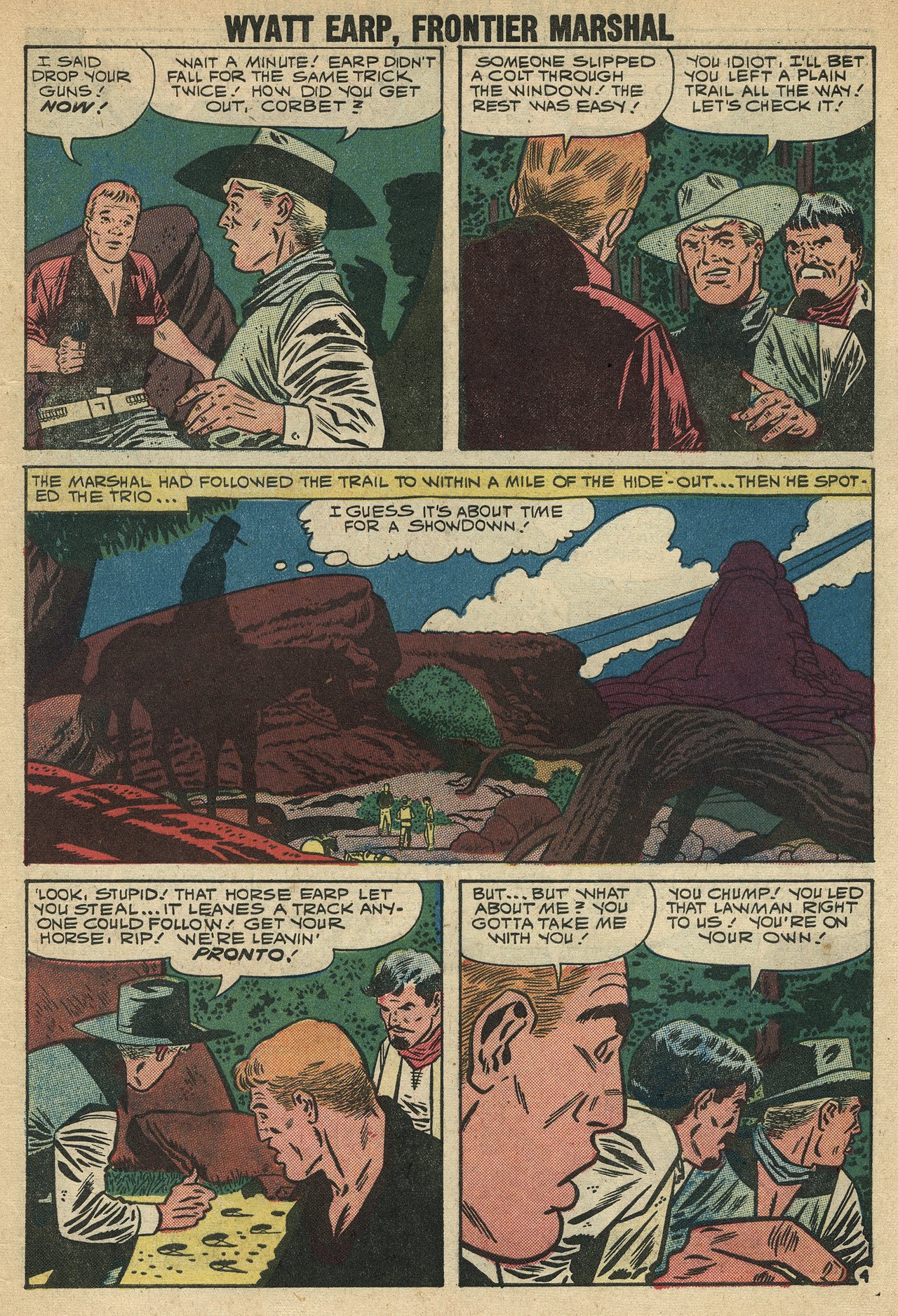 Read online Wyatt Earp Frontier Marshal comic -  Issue #25 - 7