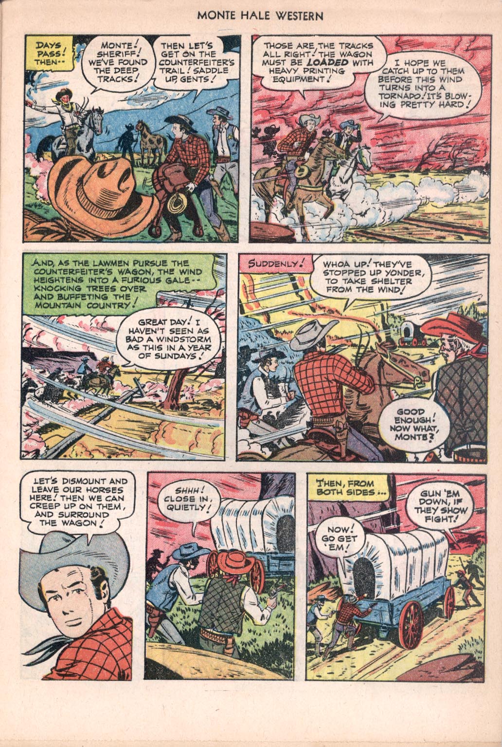 Read online Monte Hale Western comic -  Issue #81 - 5