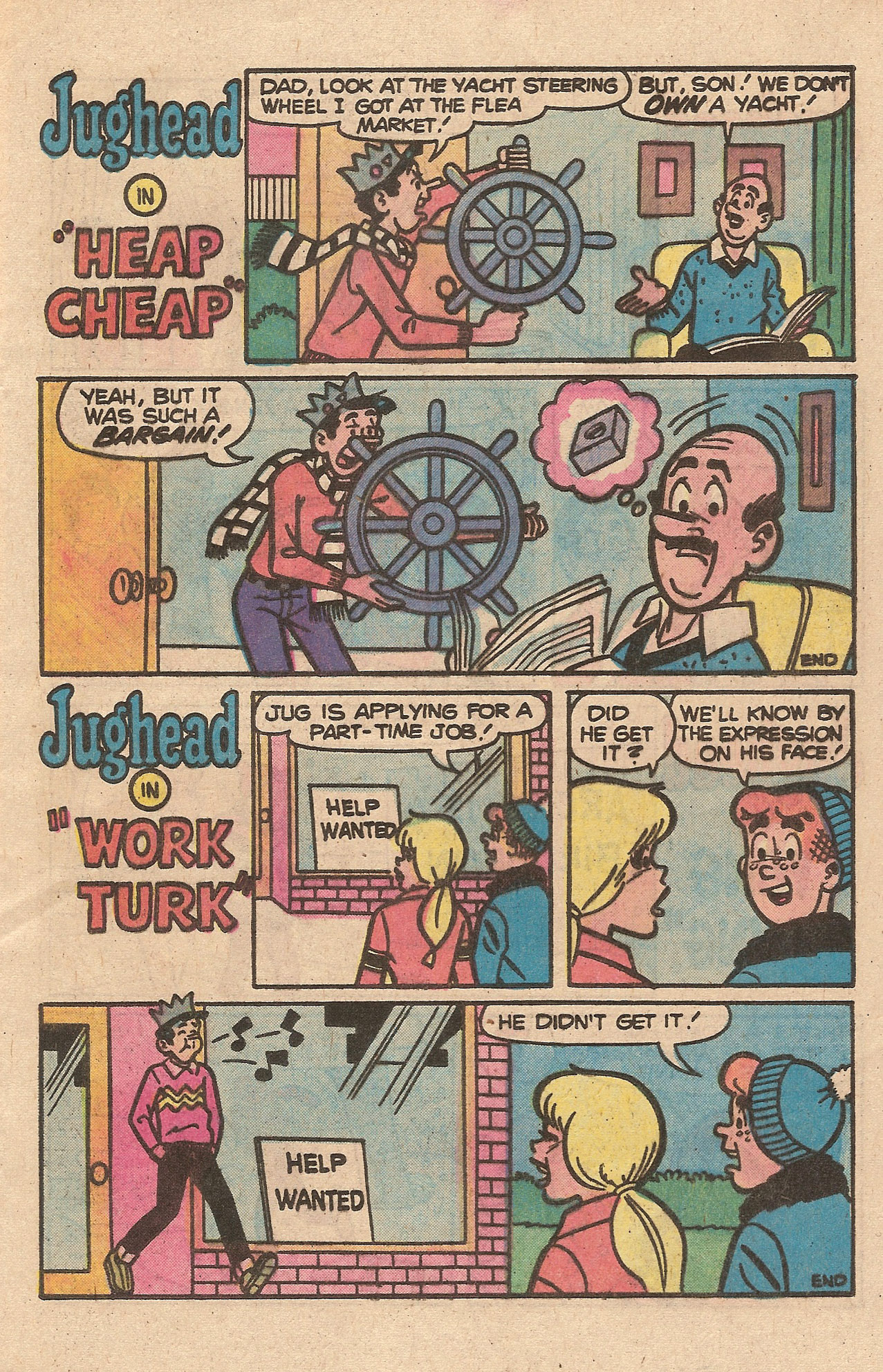 Read online Jughead's Jokes comic -  Issue #63 - 17