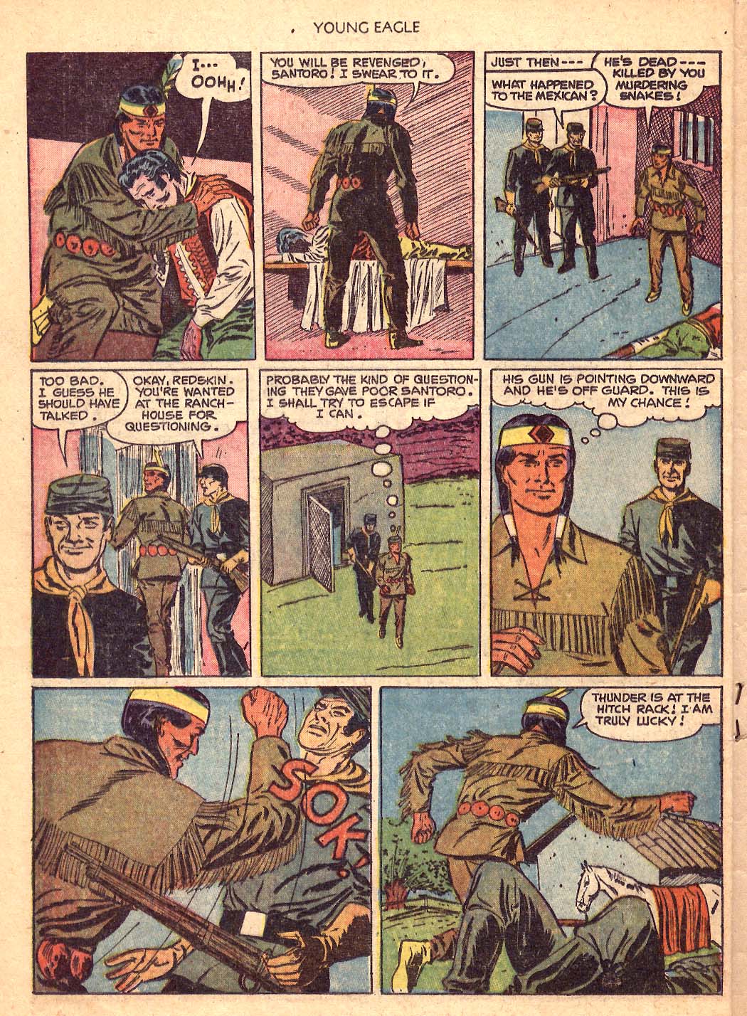 Read online Young Eagle comic -  Issue #6 - 30