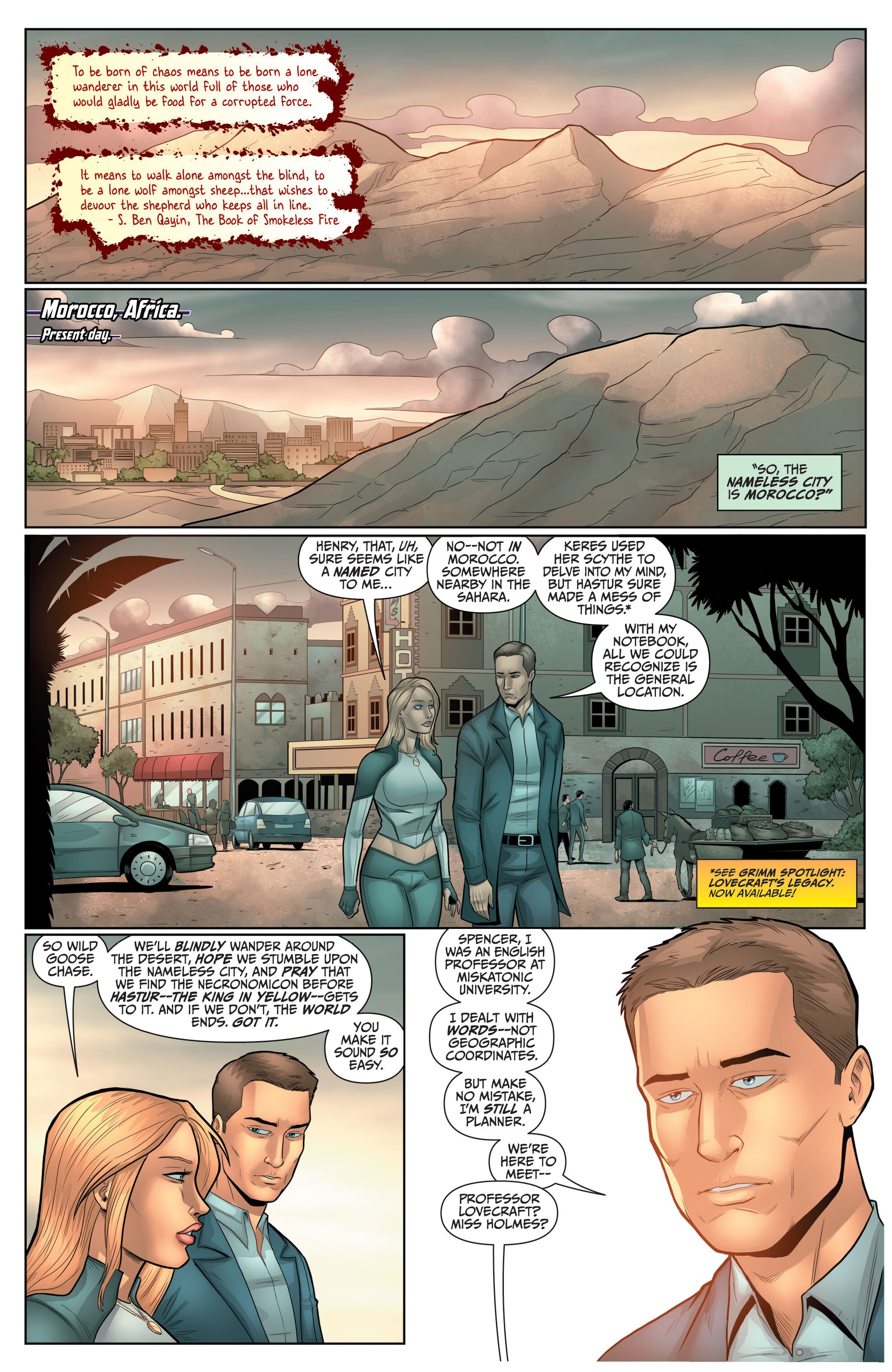 Read online Necronomicon (2023) comic -  Issue # TPB - 11