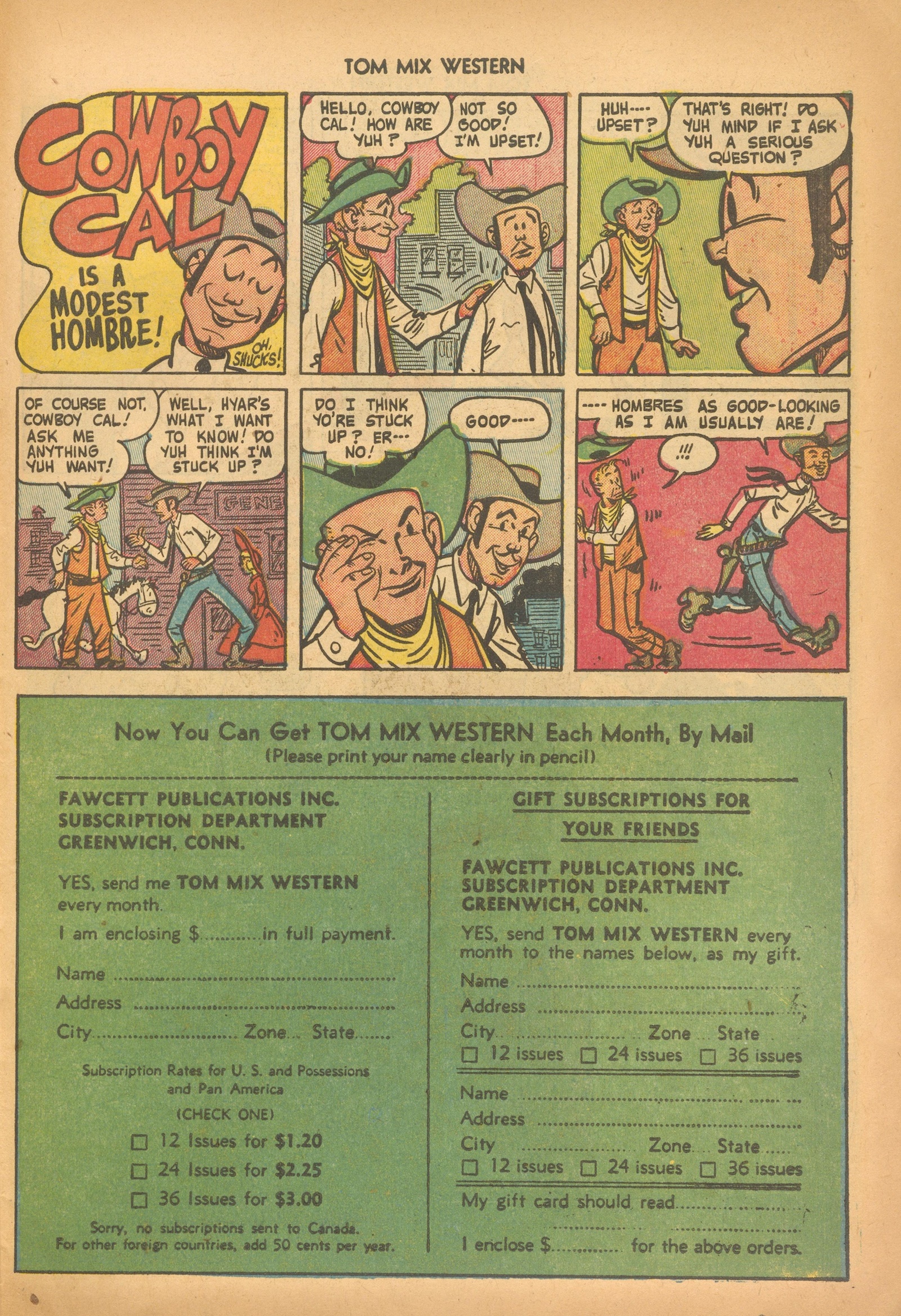 Read online Tom Mix Western (1948) comic -  Issue #56 - 27