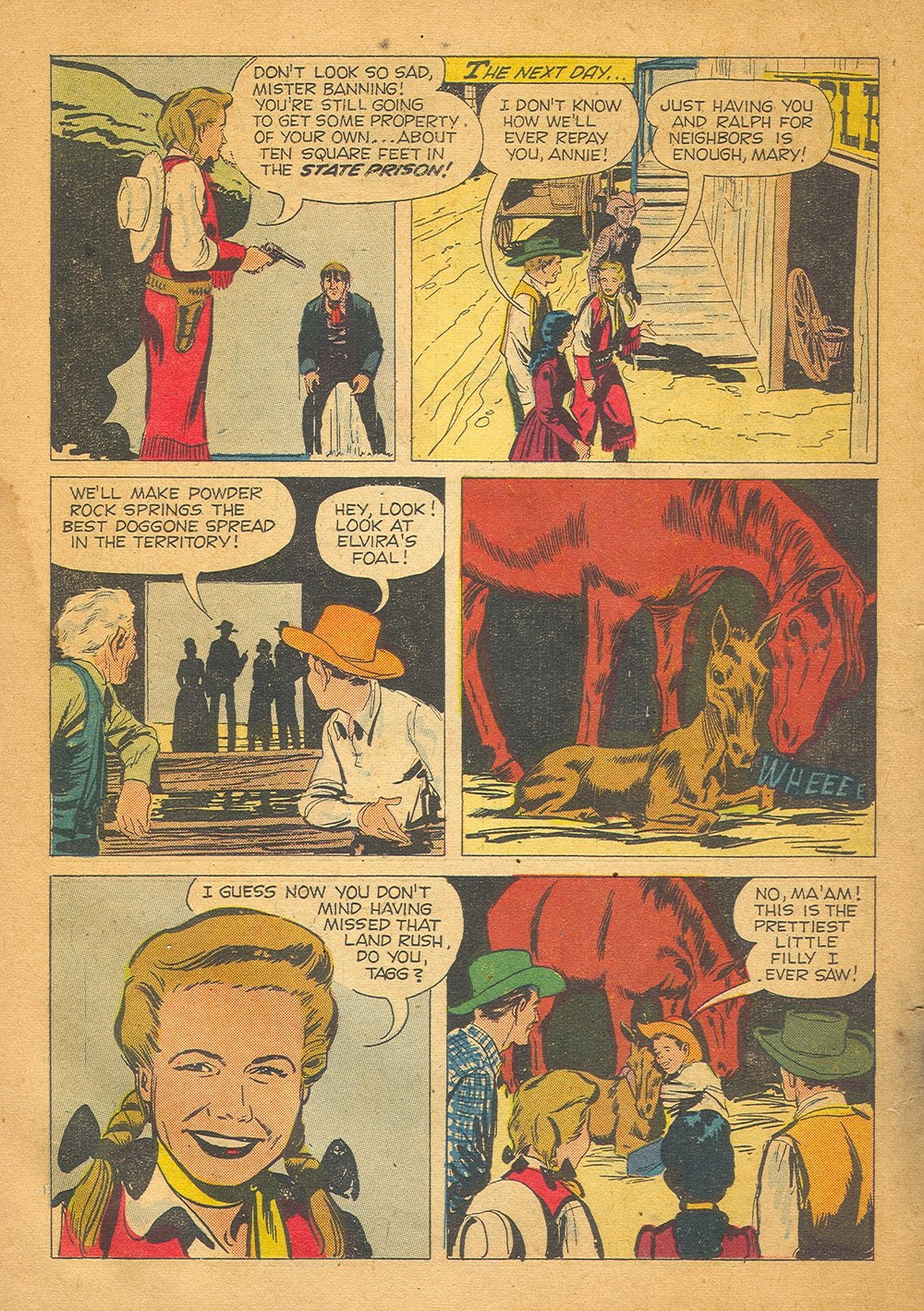 Read online Annie Oakley & Tagg comic -  Issue #10 - 22