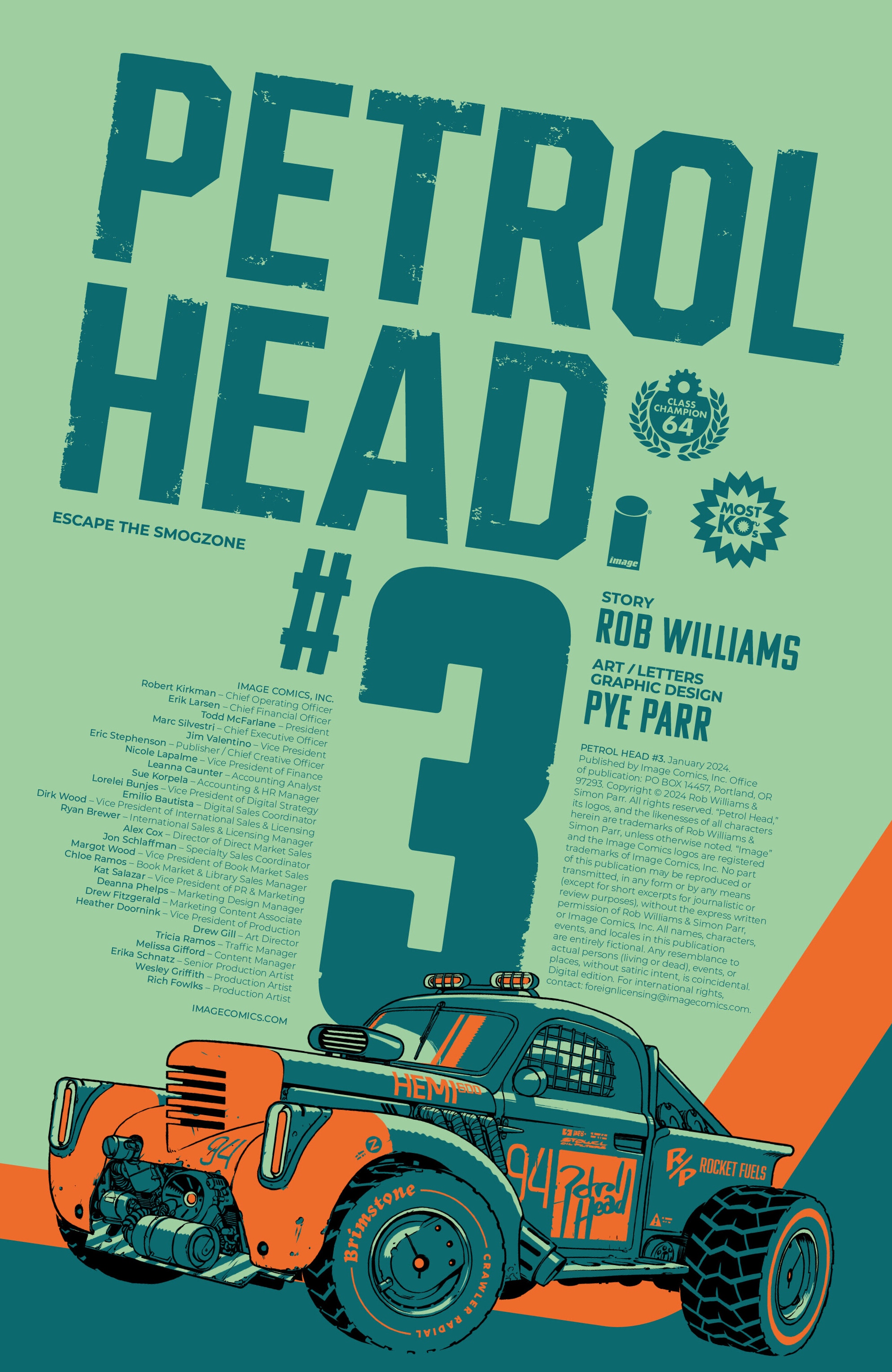 Read online Petrol Head comic -  Issue #3 - 2