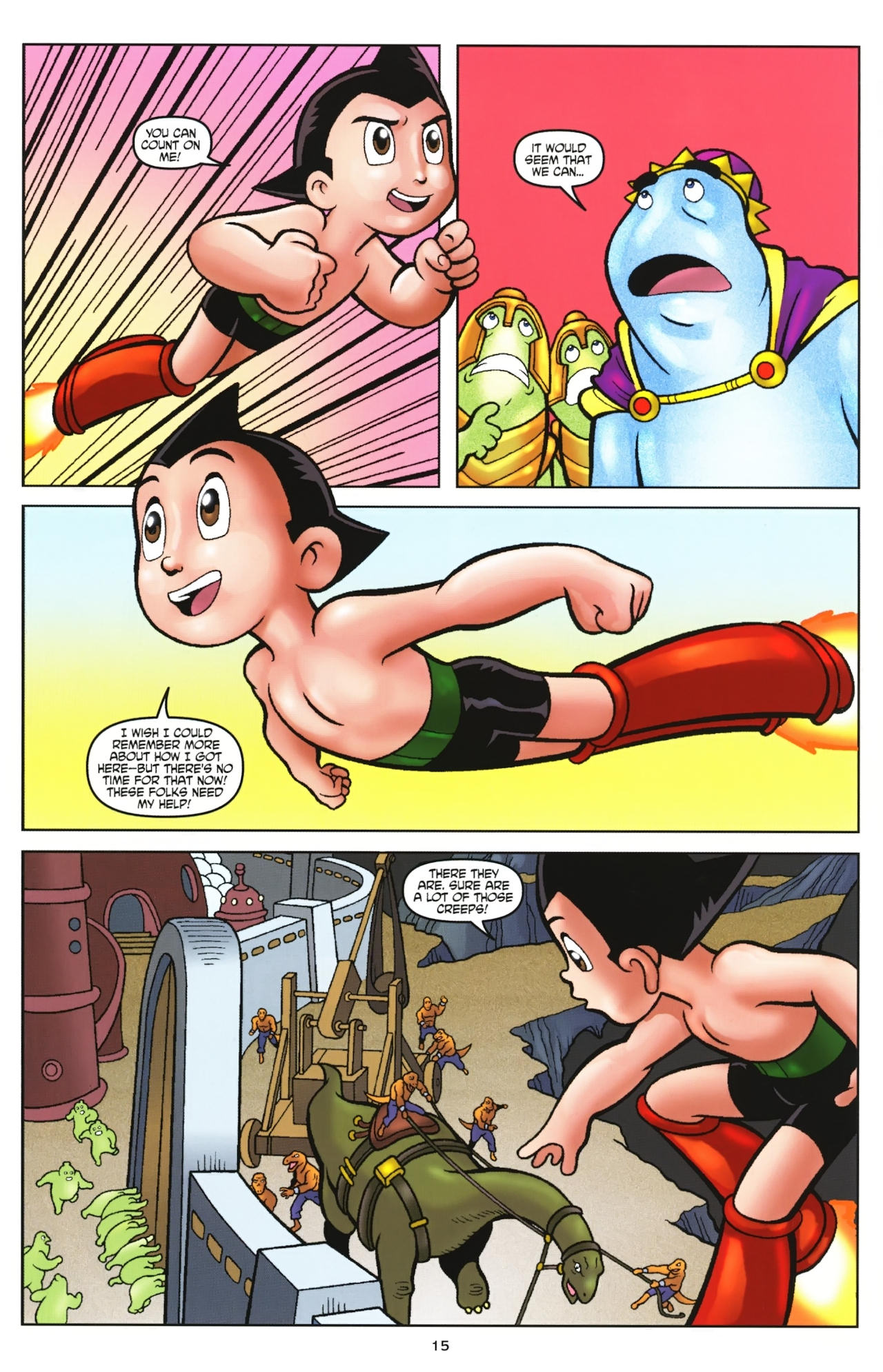 Read online Astro Boy: The Movie: Official Movie Prequel comic -  Issue #2 - 16