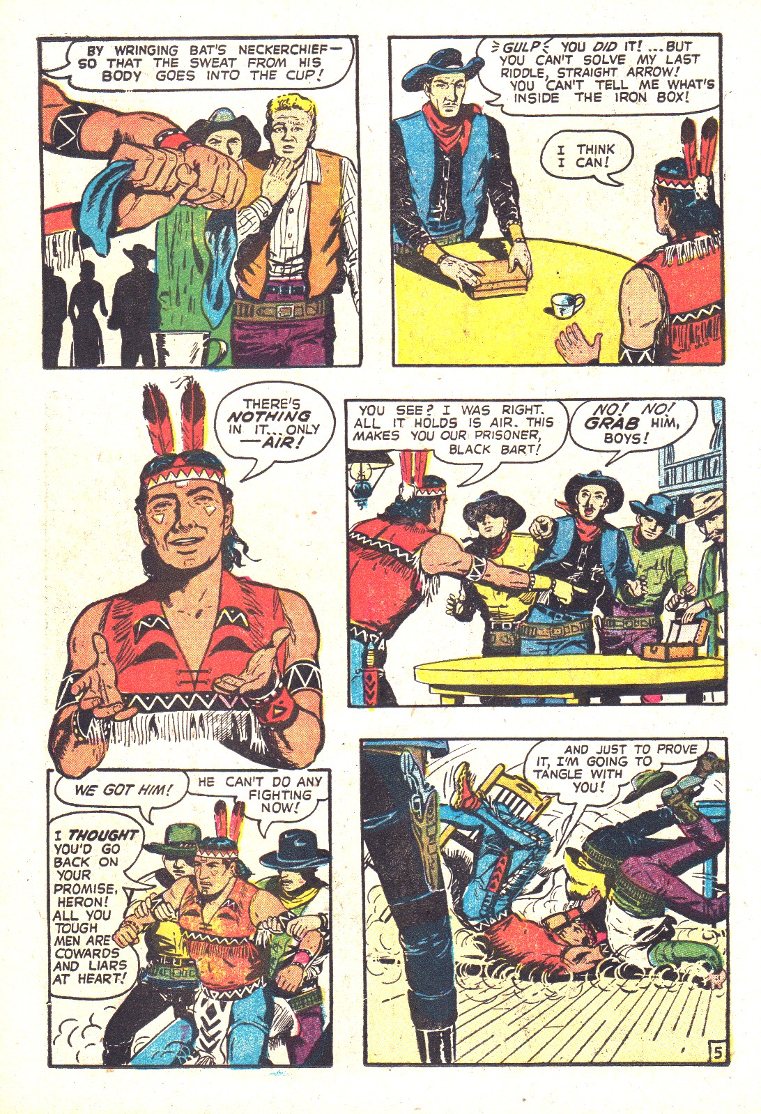 Read online Straight Arrow comic -  Issue #48 - 22