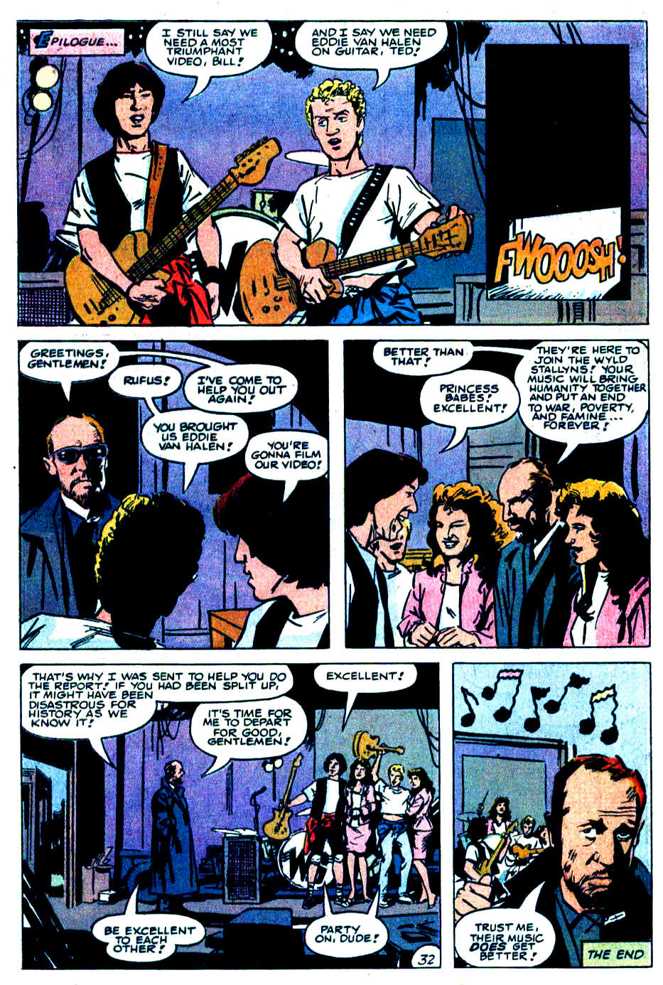 Read online Bill & Ted's Excellent Adventure comic -  Issue # Full - 32