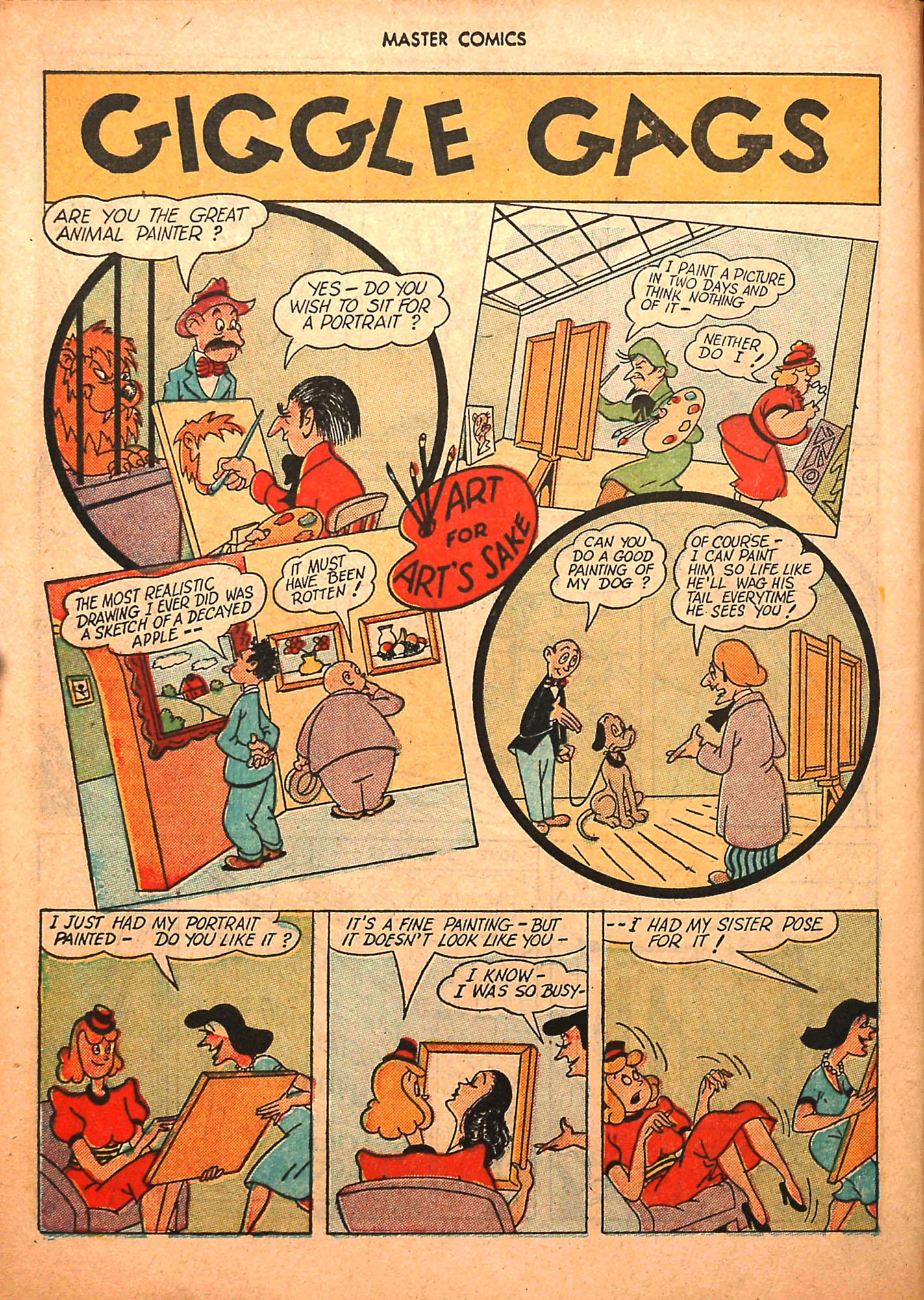 Read online Master Comics comic -  Issue #74 - 22