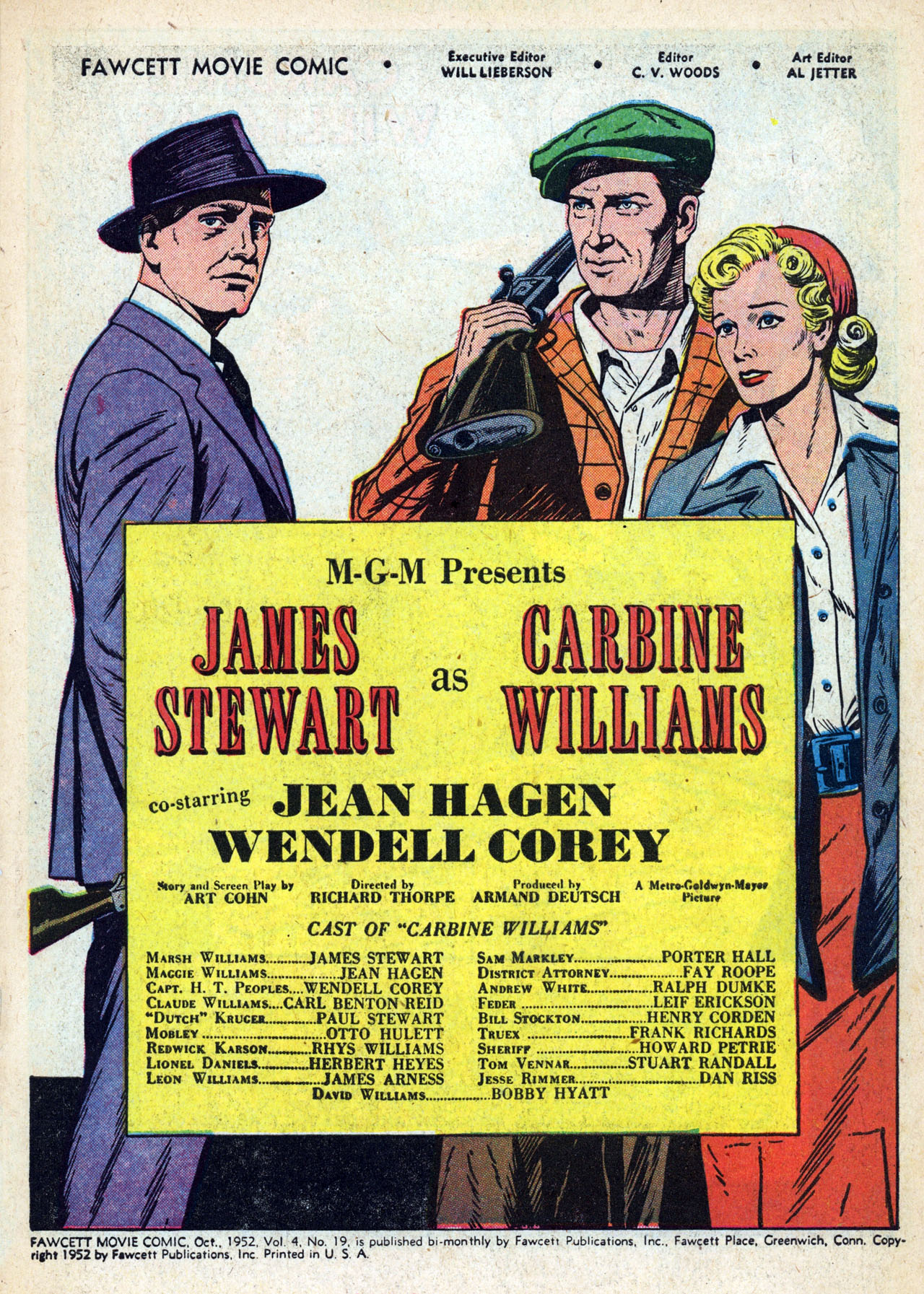 Read online Fawcett Movie Comic comic -  Issue #19 - 3