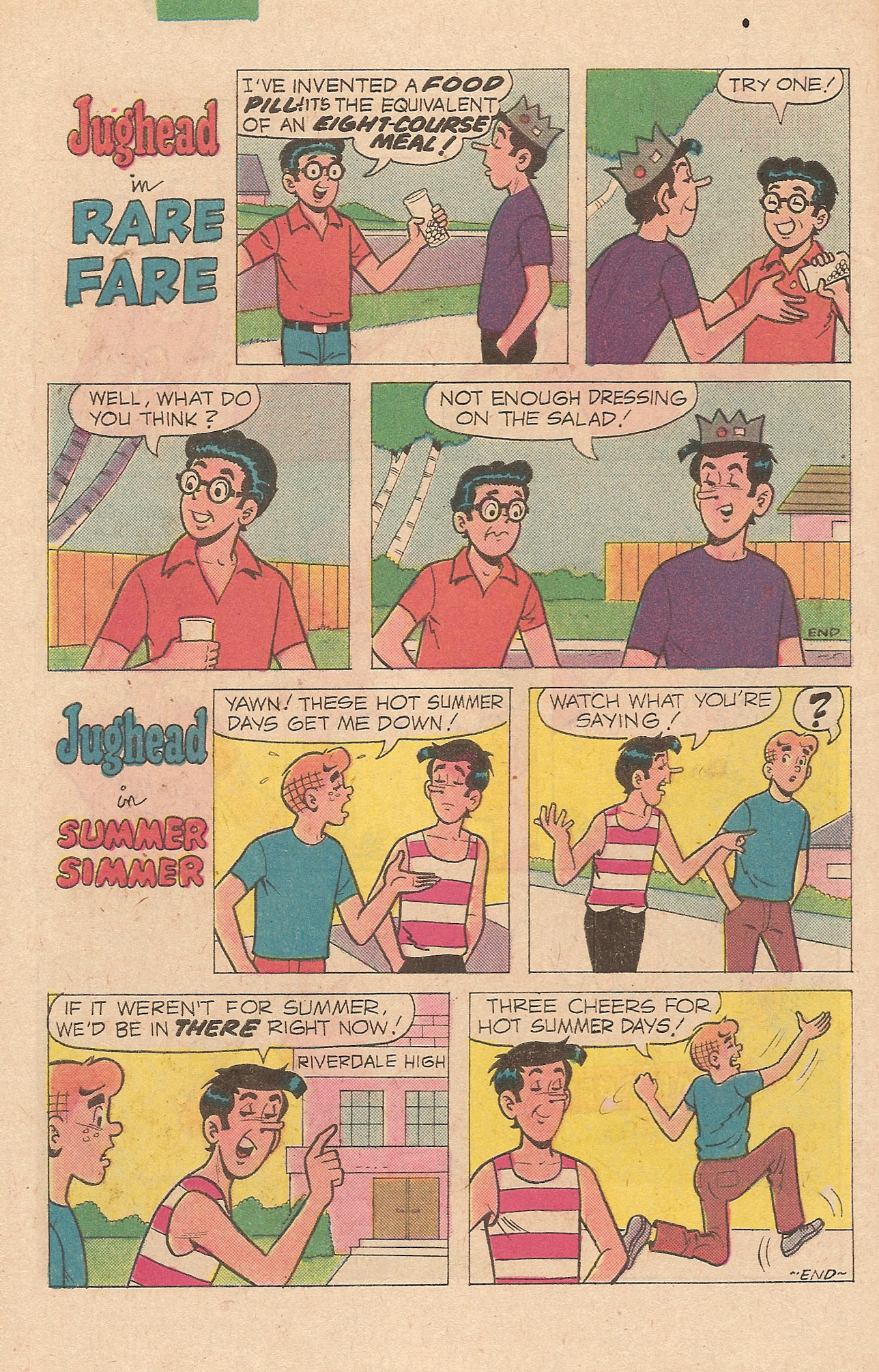 Read online Jughead's Jokes comic -  Issue #70 - 6