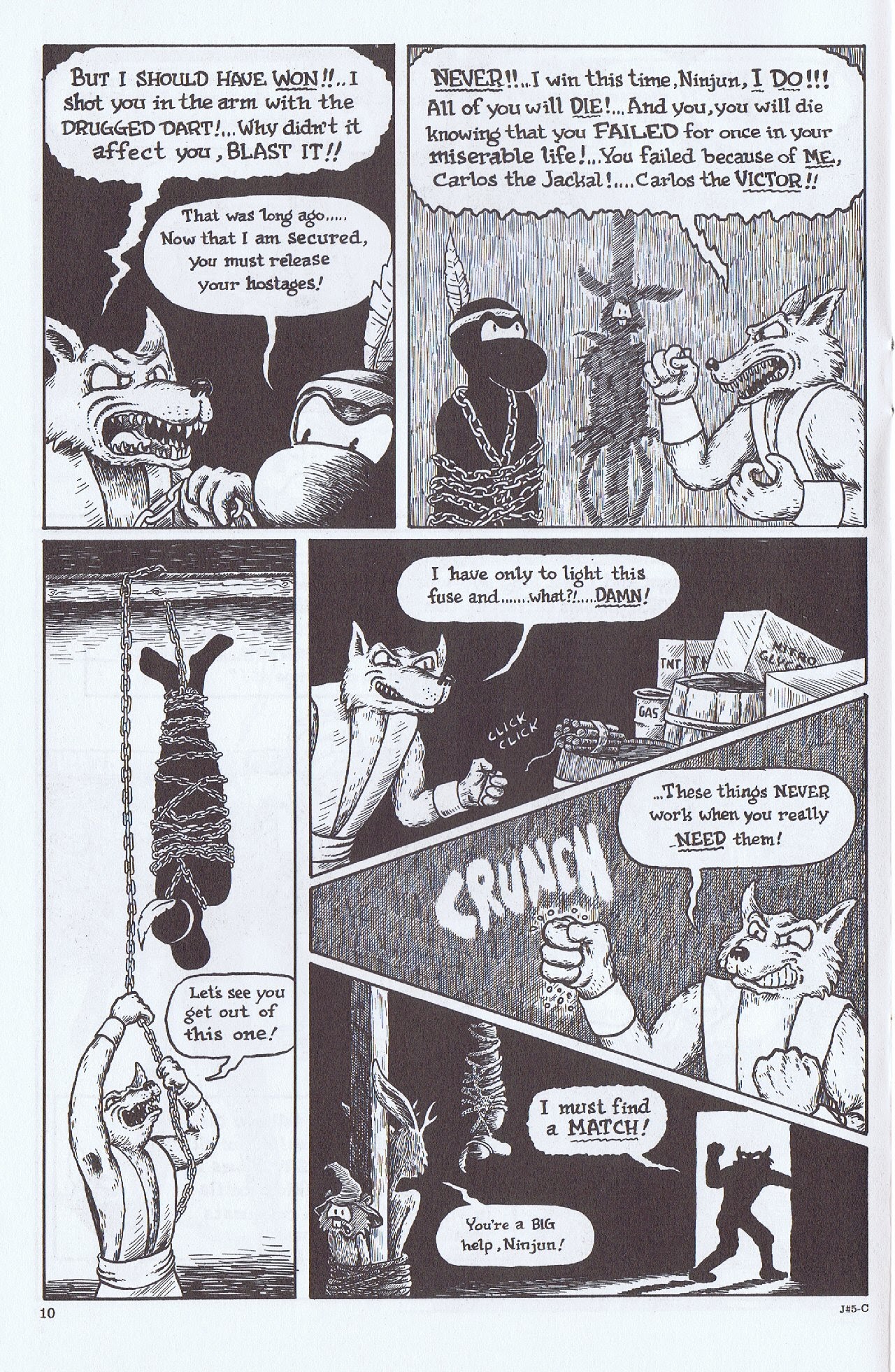 Read online Tales Of The Jackalope comic -  Issue #5 - 12