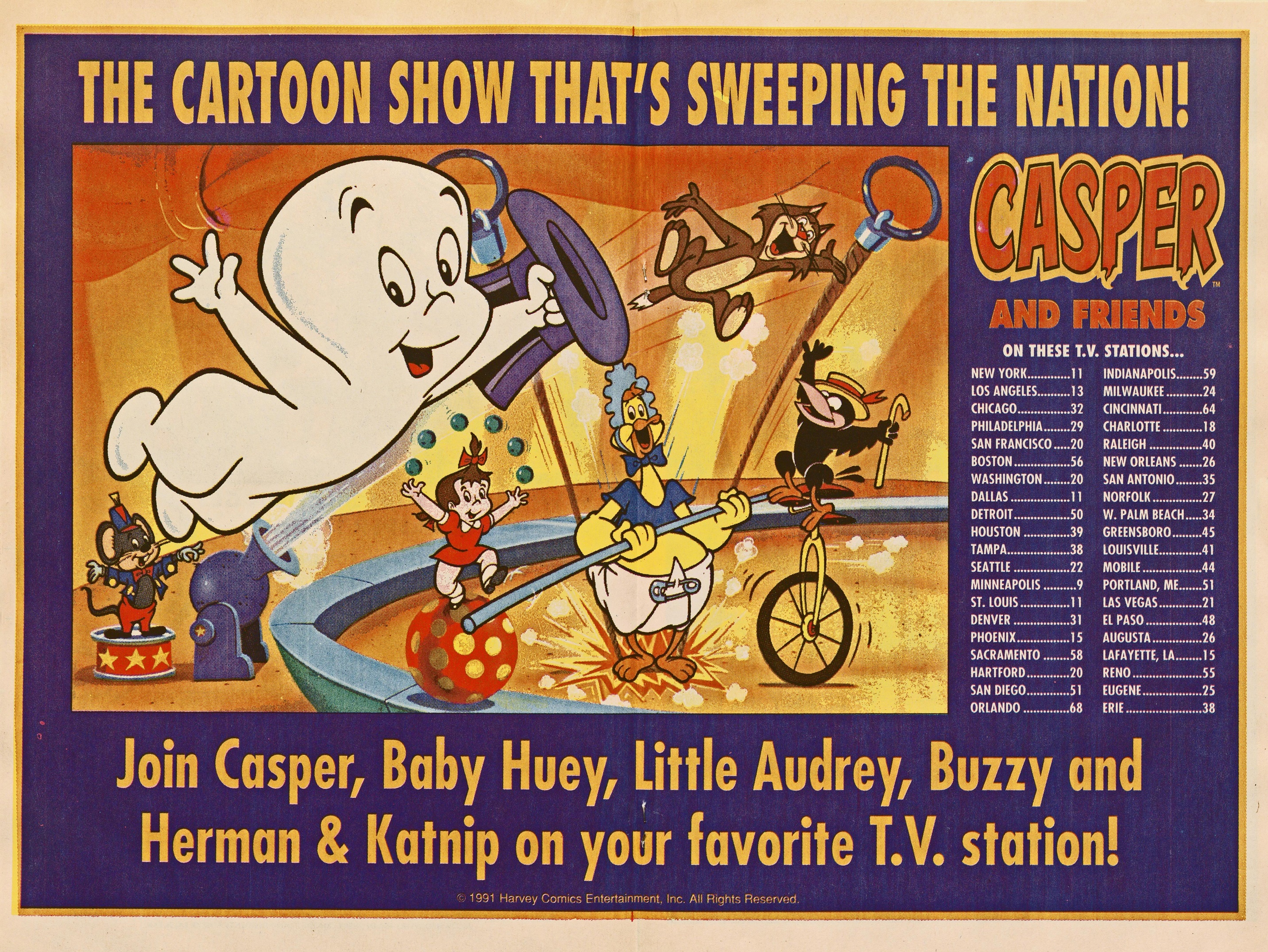 Read online Casper the Friendly Ghost (1991) comic -  Issue #6 - 18